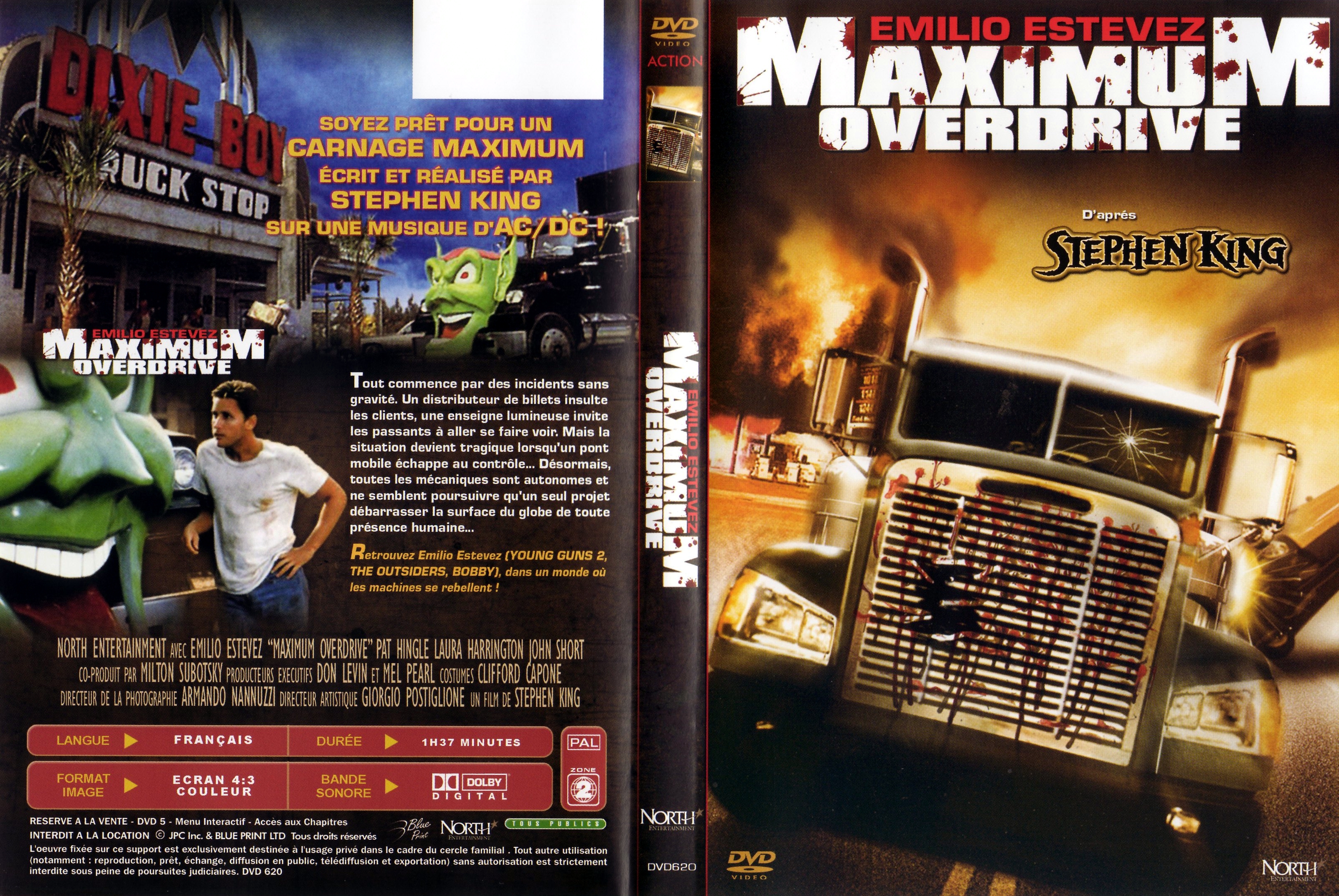 Jaquette DVD Maximum overdrive v3