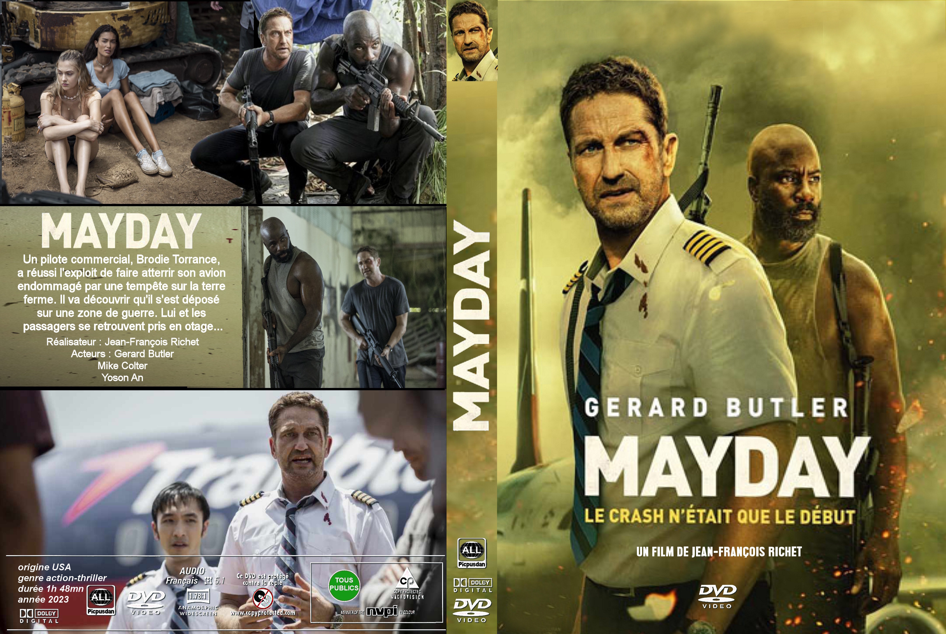 Jaquette DVD Mayday custom v2