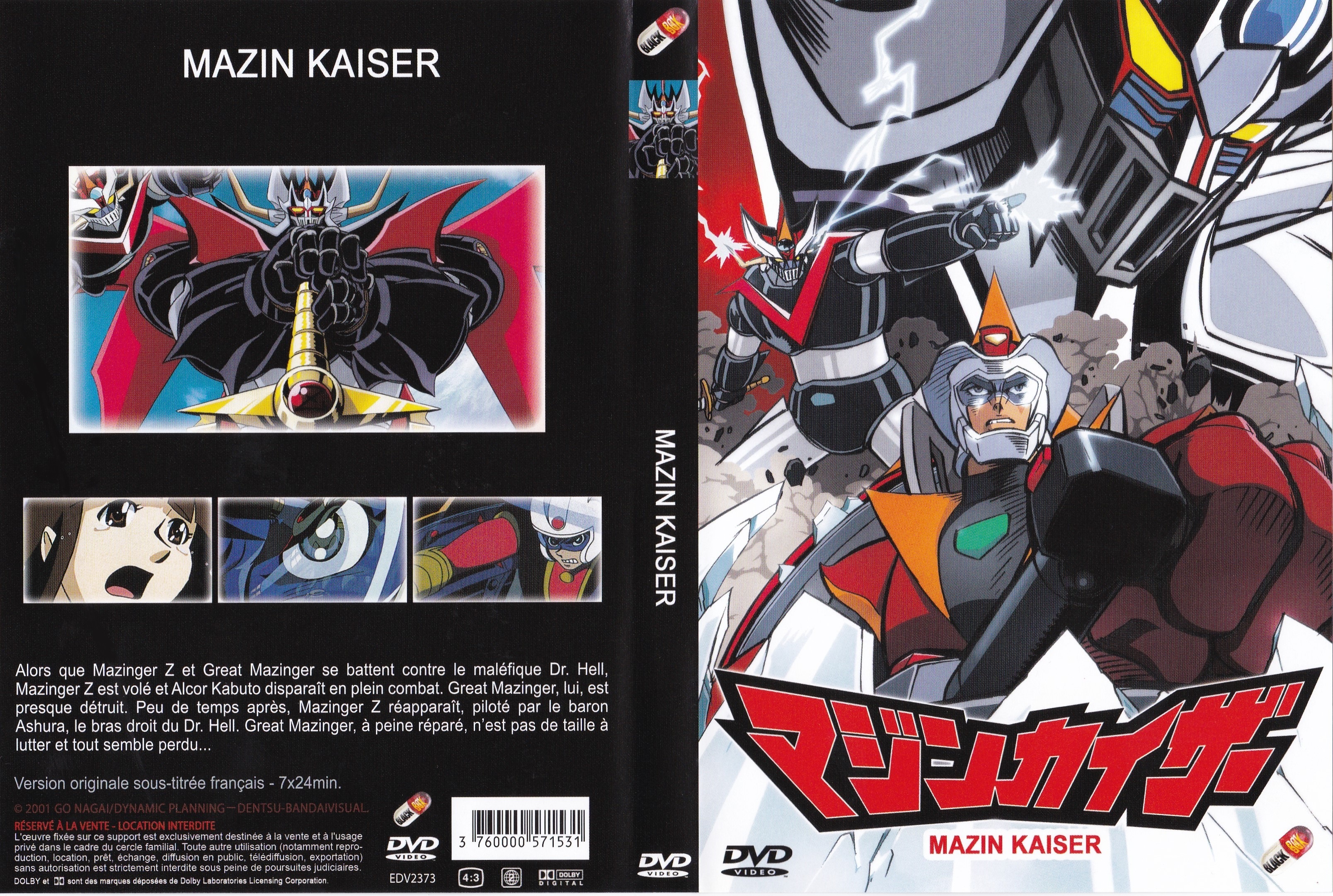 Jaquette DVD Mazin kaiser