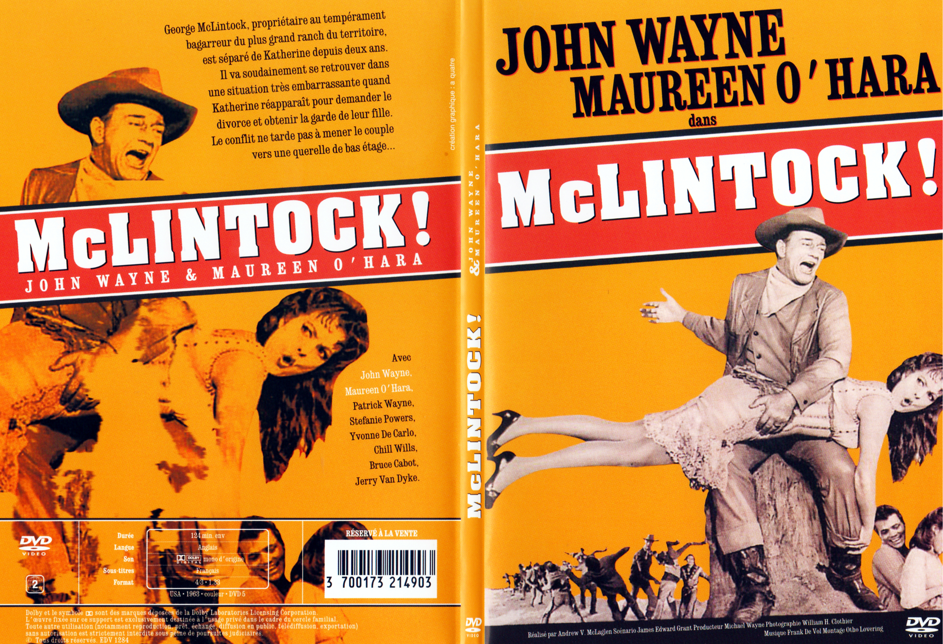 Jaquette DVD McLintock - SLIM