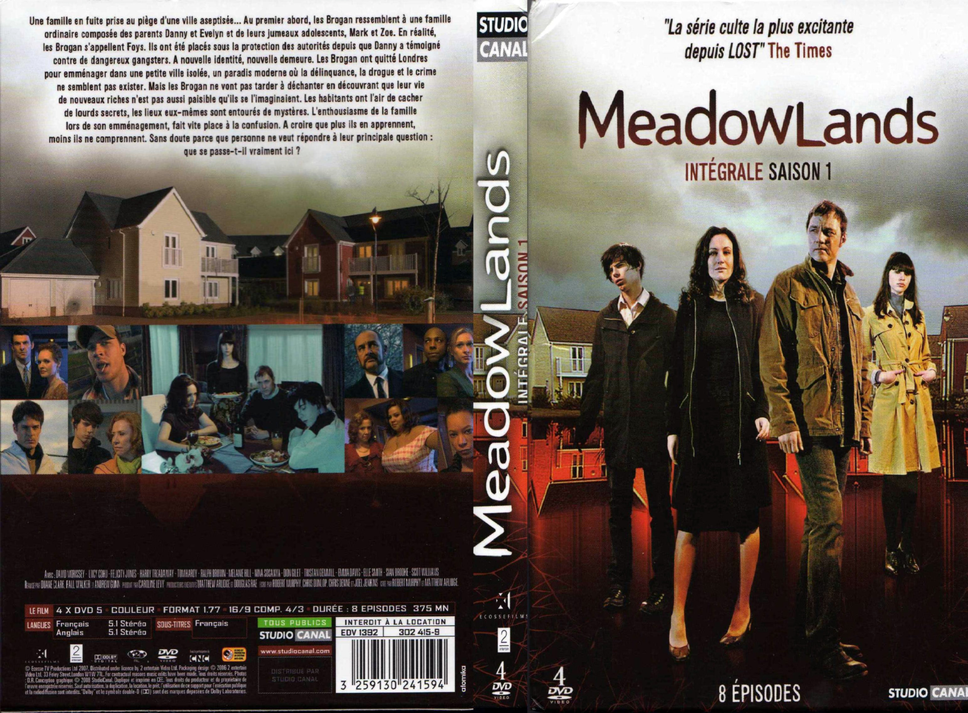 Jaquette DVD Meadowlands Saison 1 COFFRET