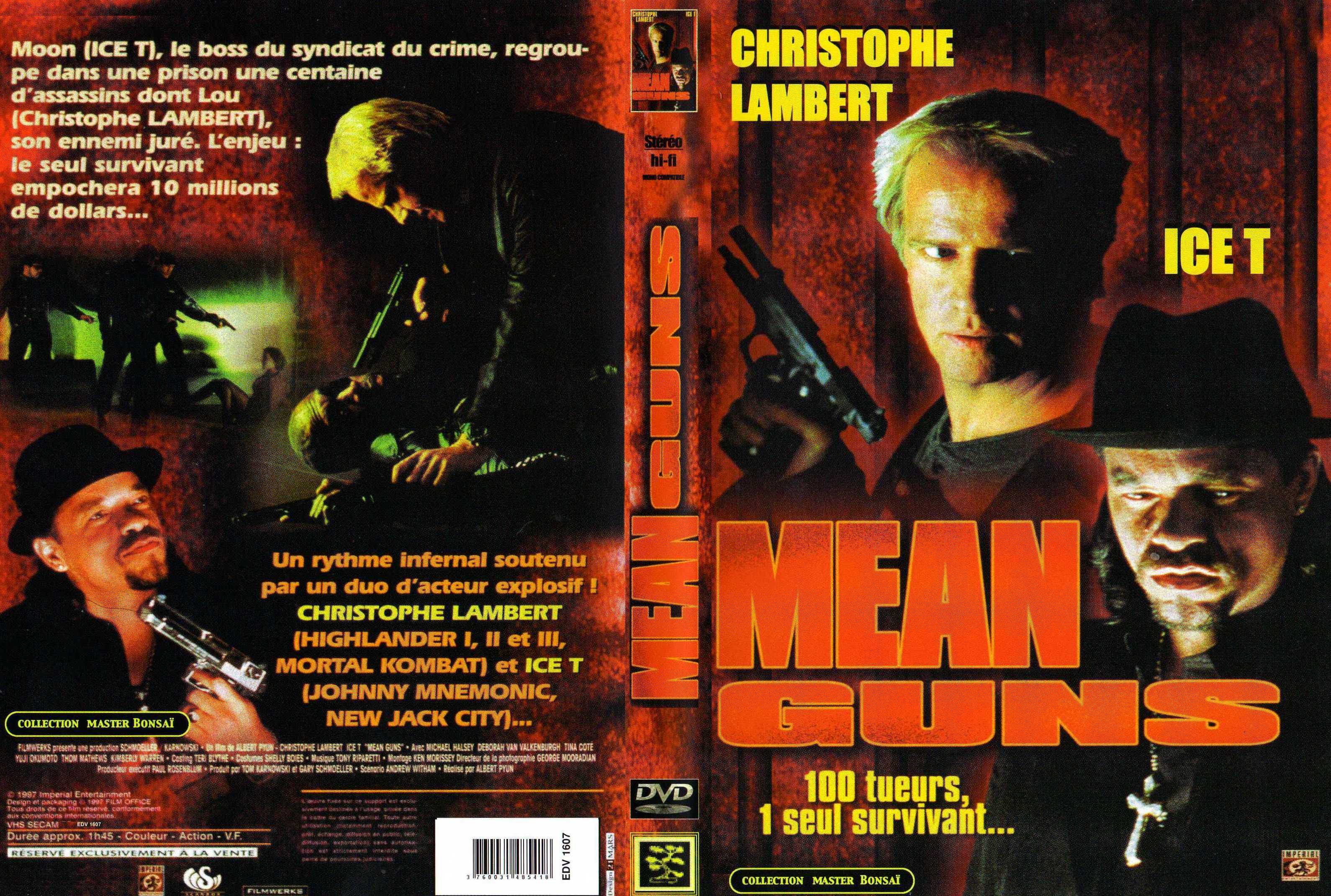 Jaquette DVD Mean guns
