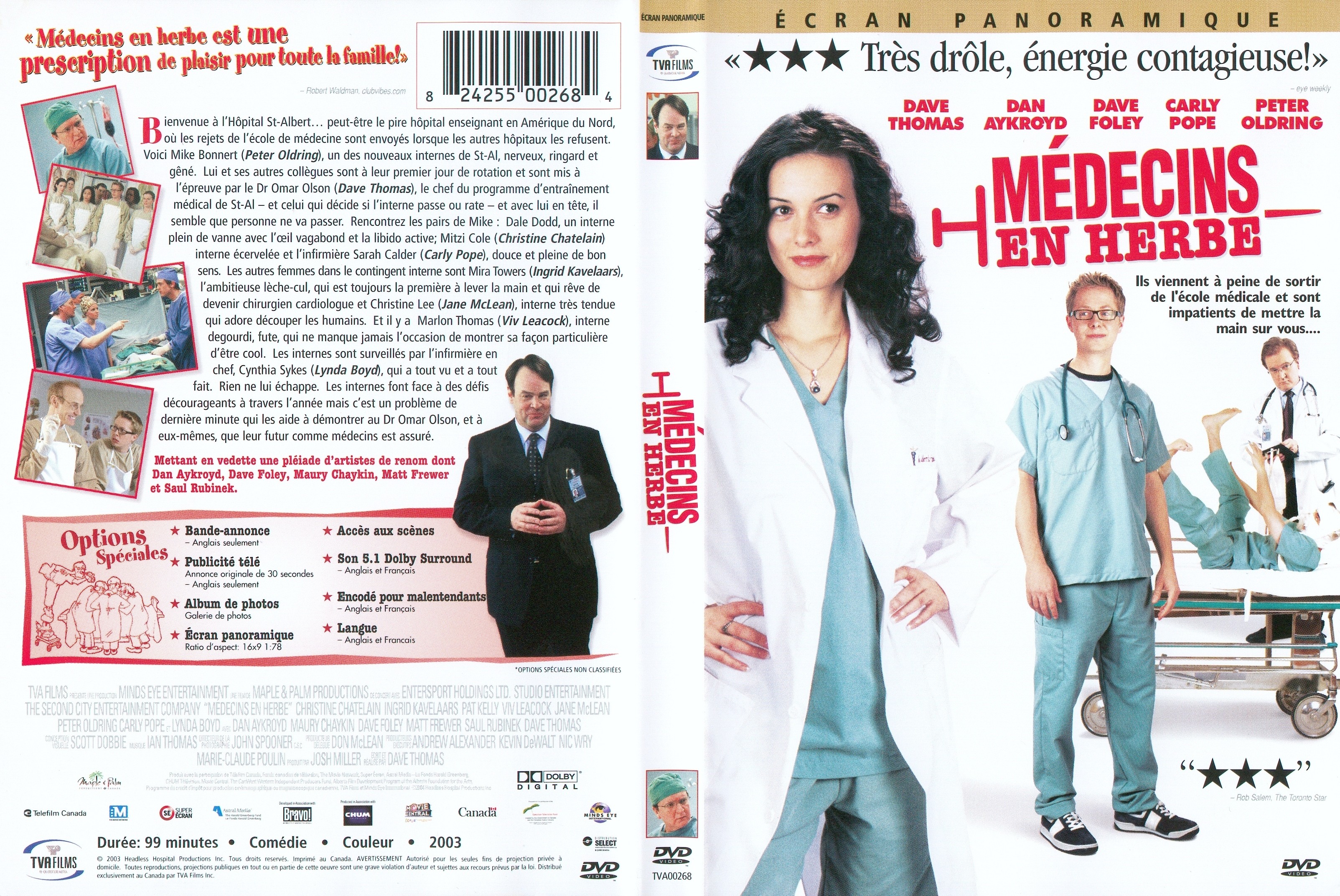 Jaquette DVD Medecins en herbe