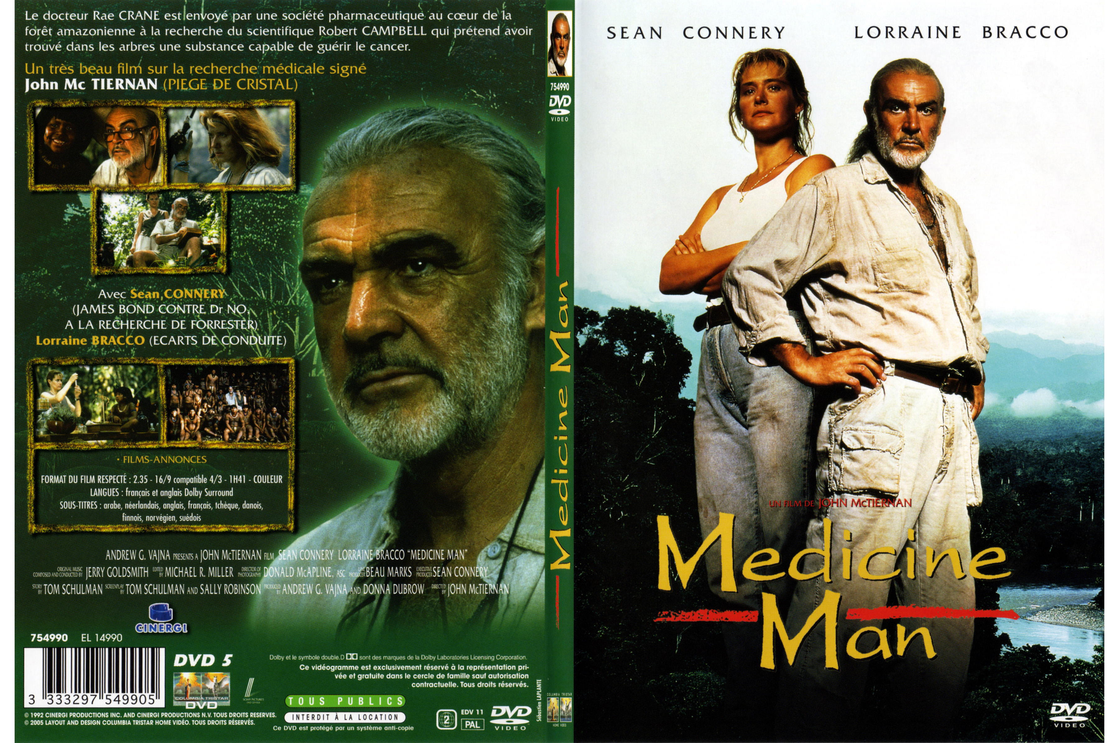 Jaquette DVD Medicine man - SLIM