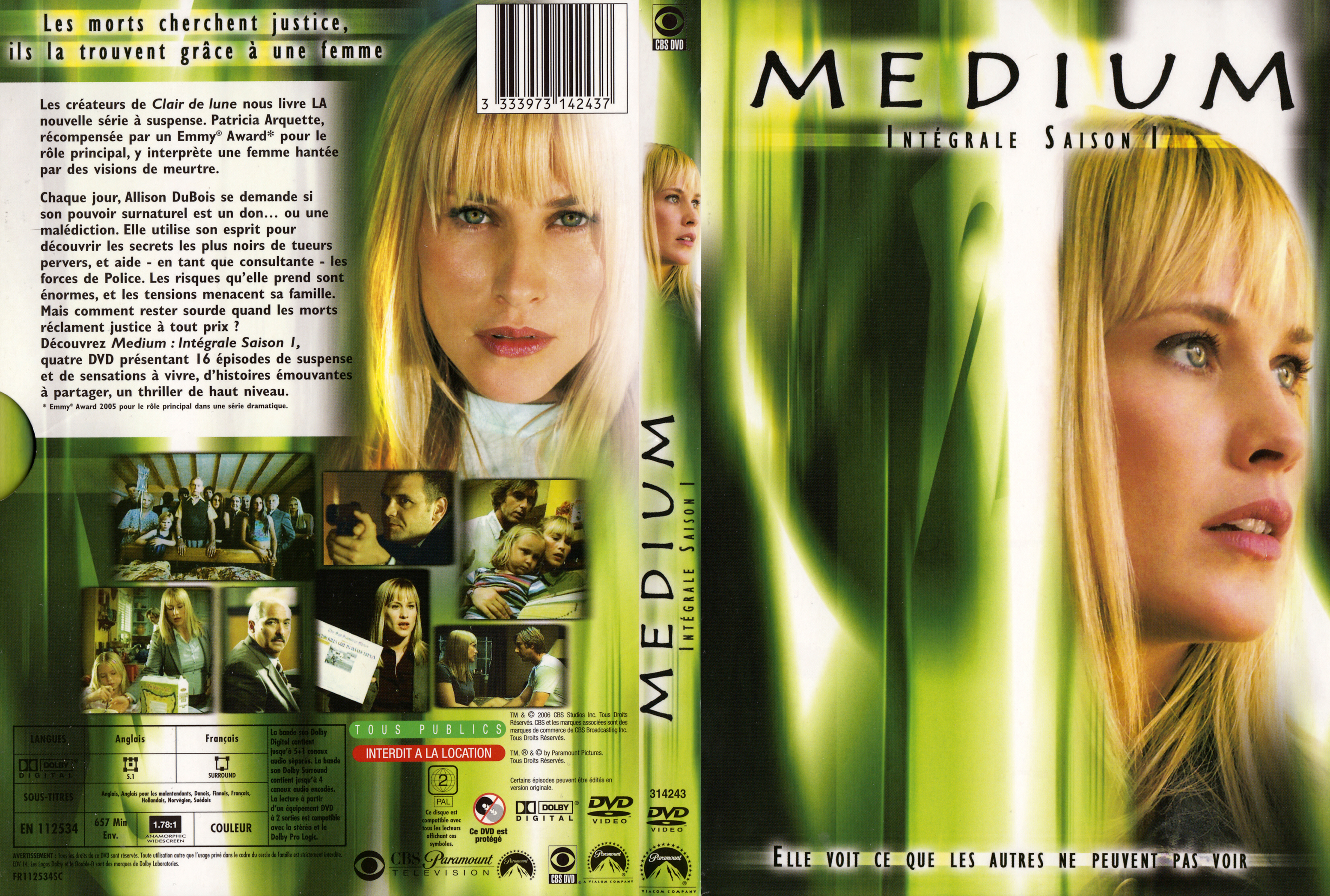 Jaquette DVD Medium Saison 1 COFFRET v2