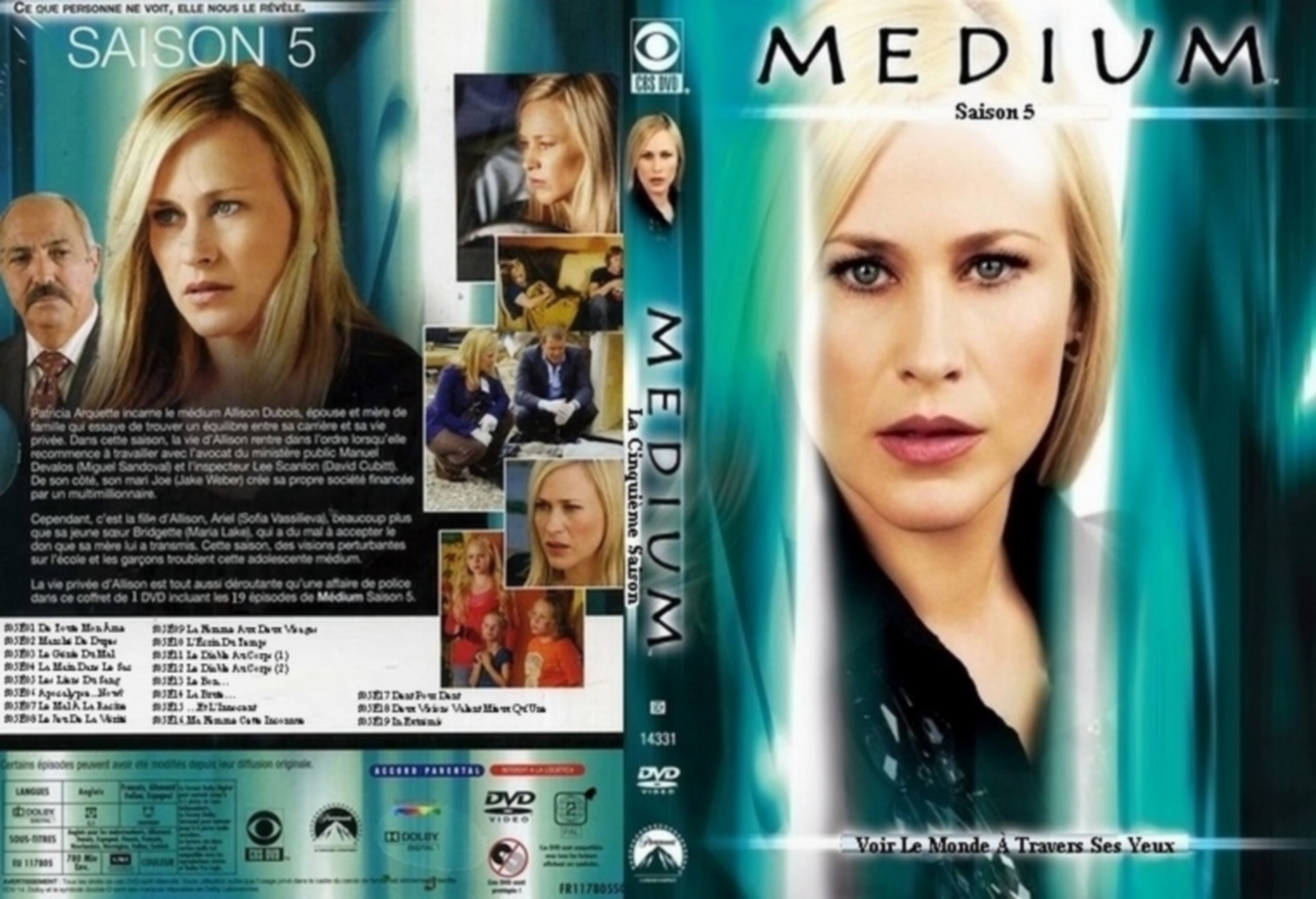 Jaquette DVD Medium Saison 5 COFFRET