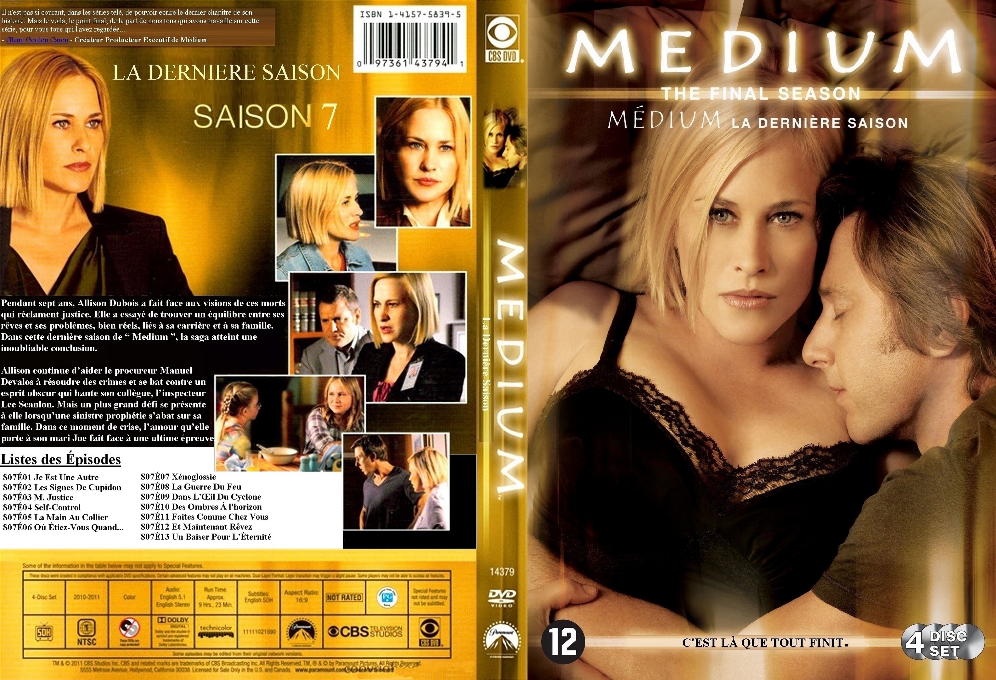 Jaquette DVD Medium saison 7 COFFRET