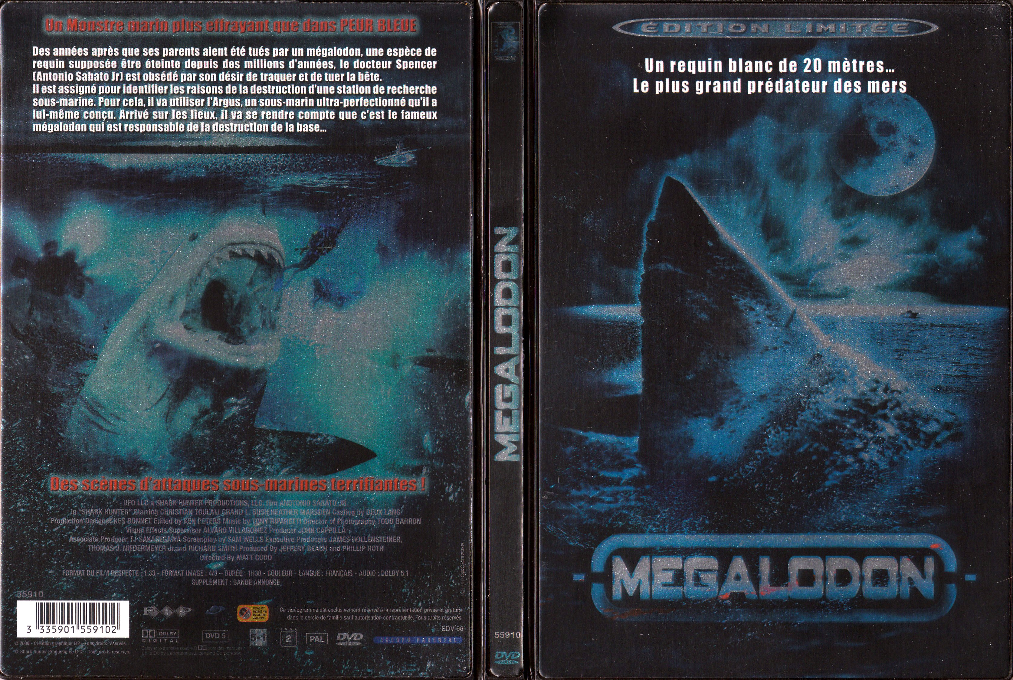 Jaquette DVD Megalodon