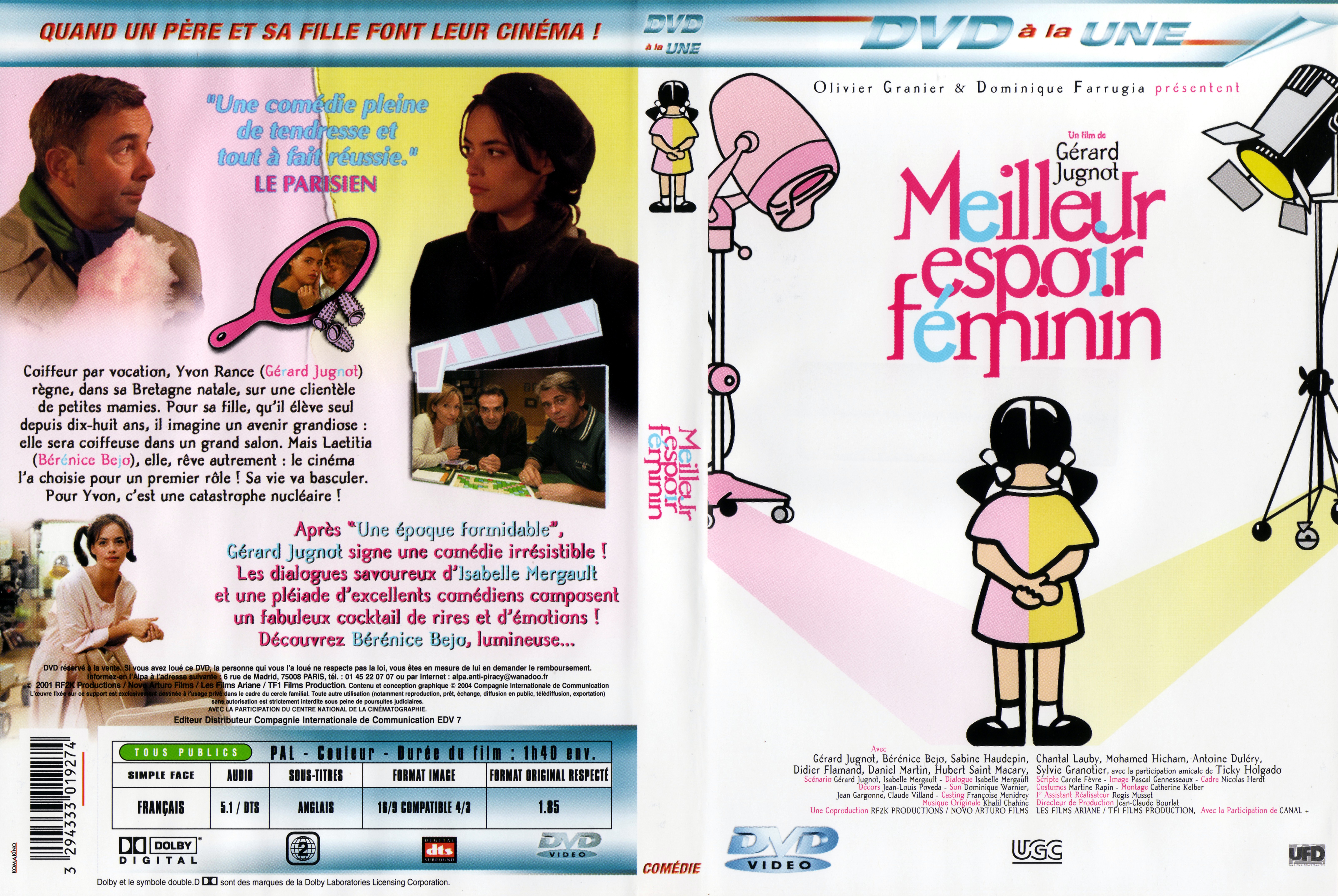 Jaquette DVD Meilleur espoir fminin v2