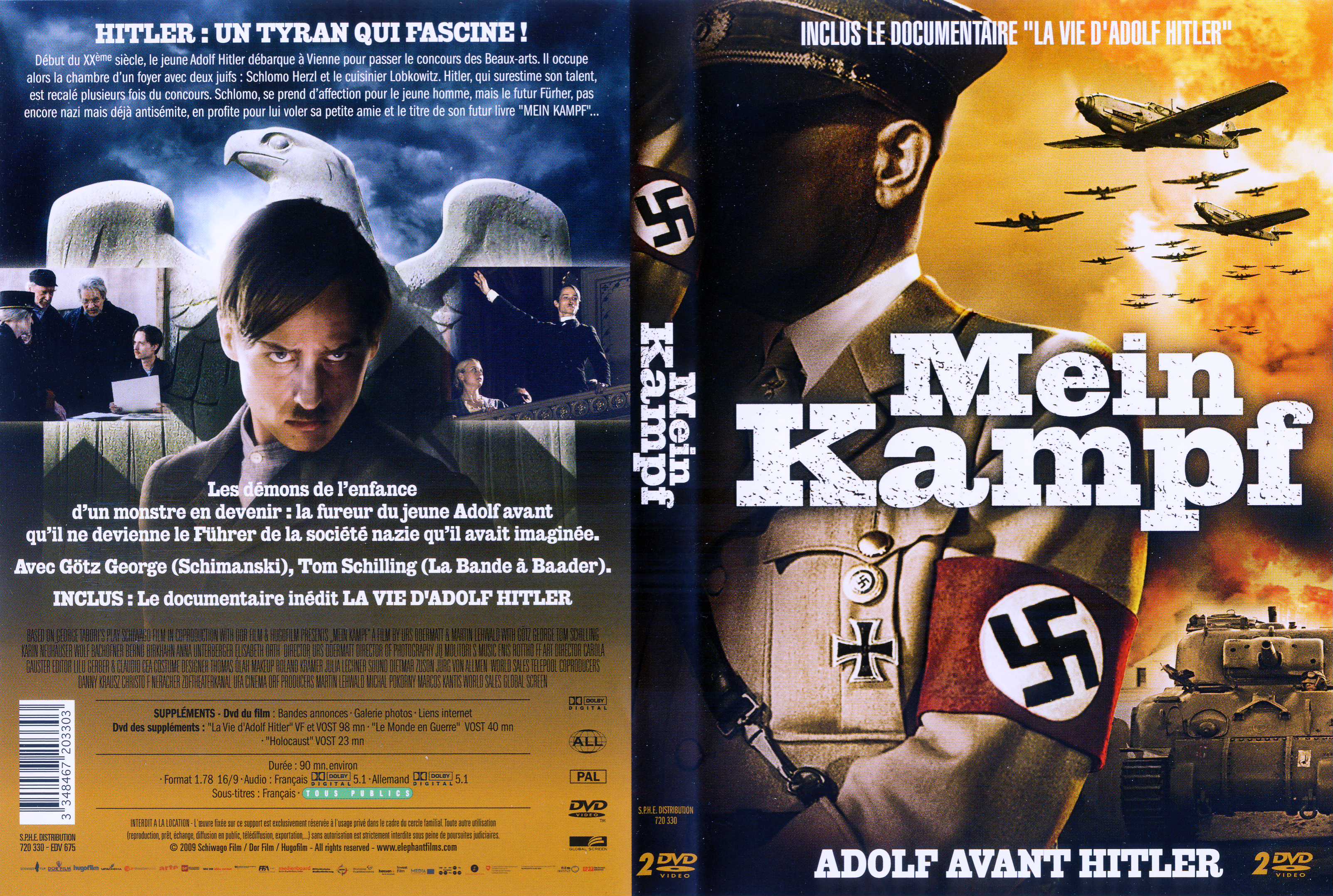 Jaquette DVD Mein kampf (2013)