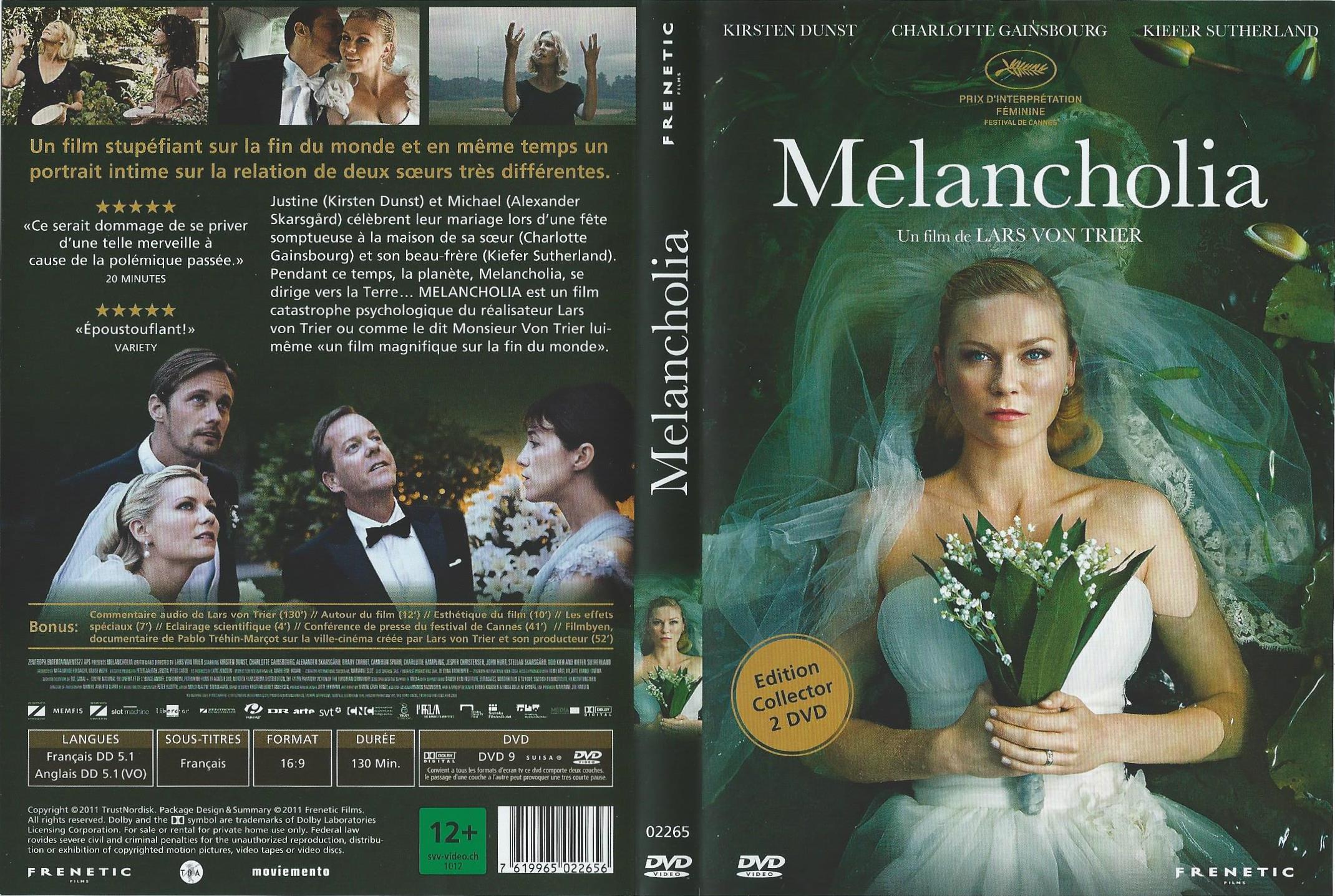 Jaquette DVD Melancholia