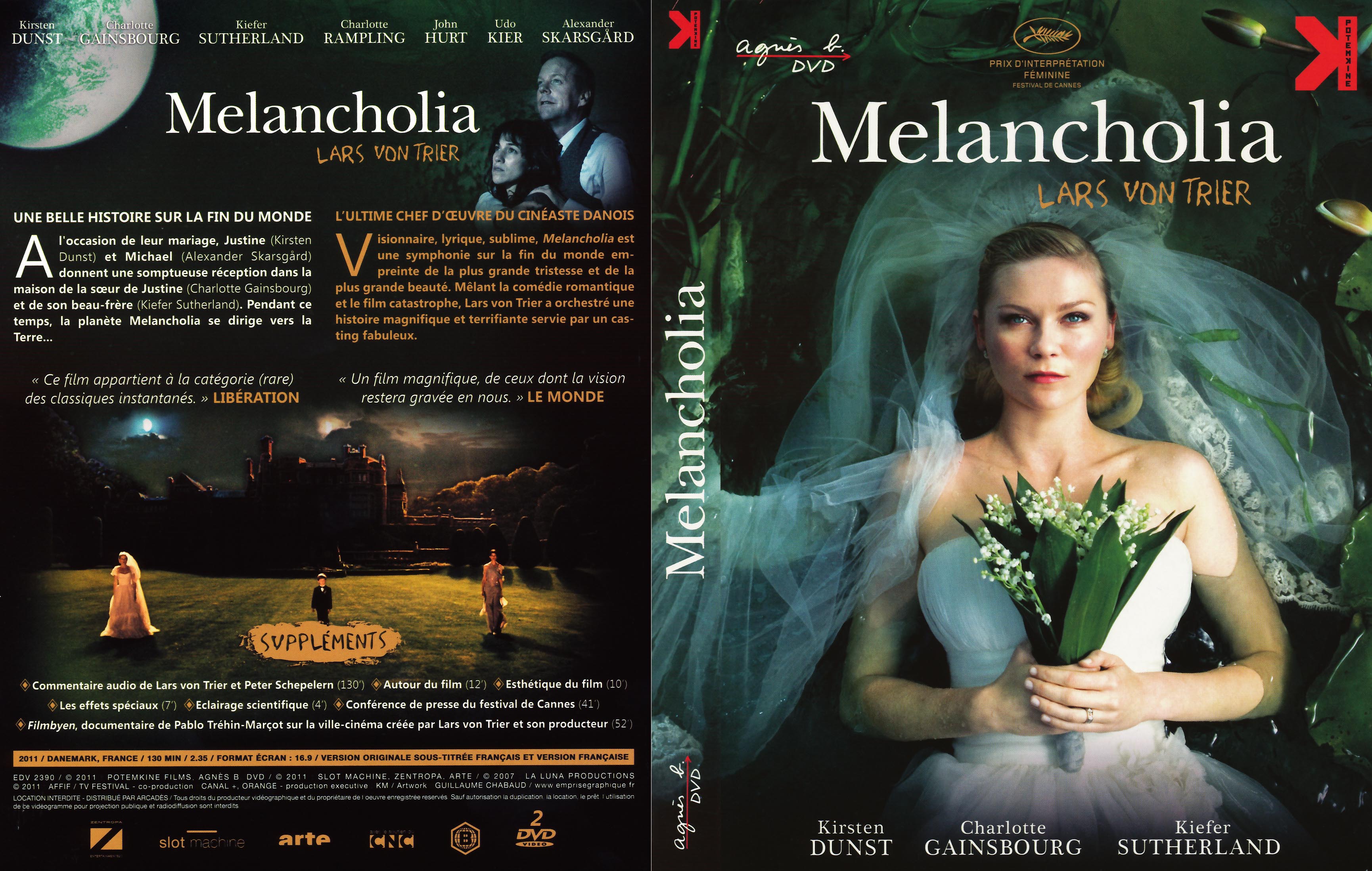 Jaquette DVD Melancholia v2