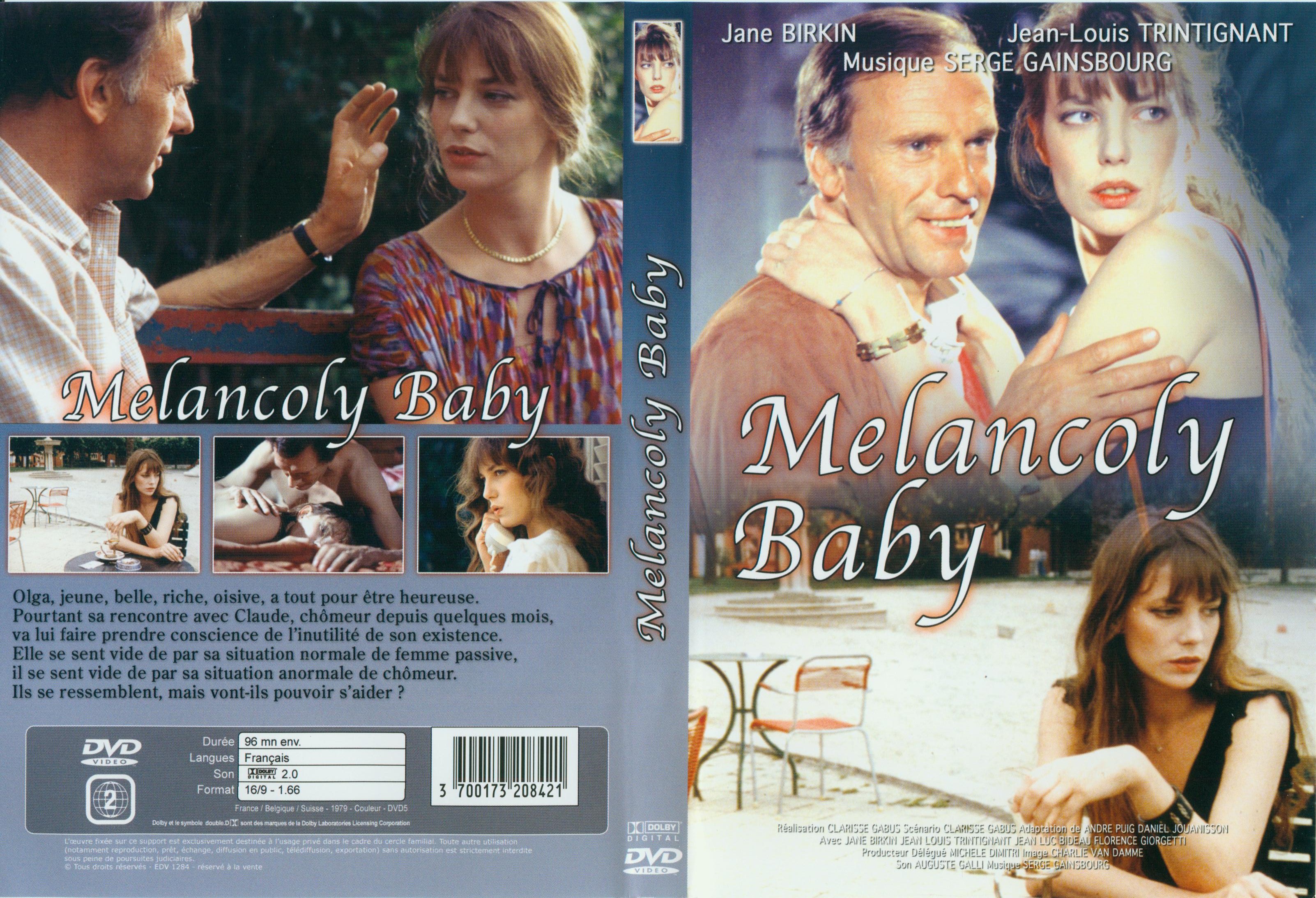 Jaquette DVD Melancoly baby