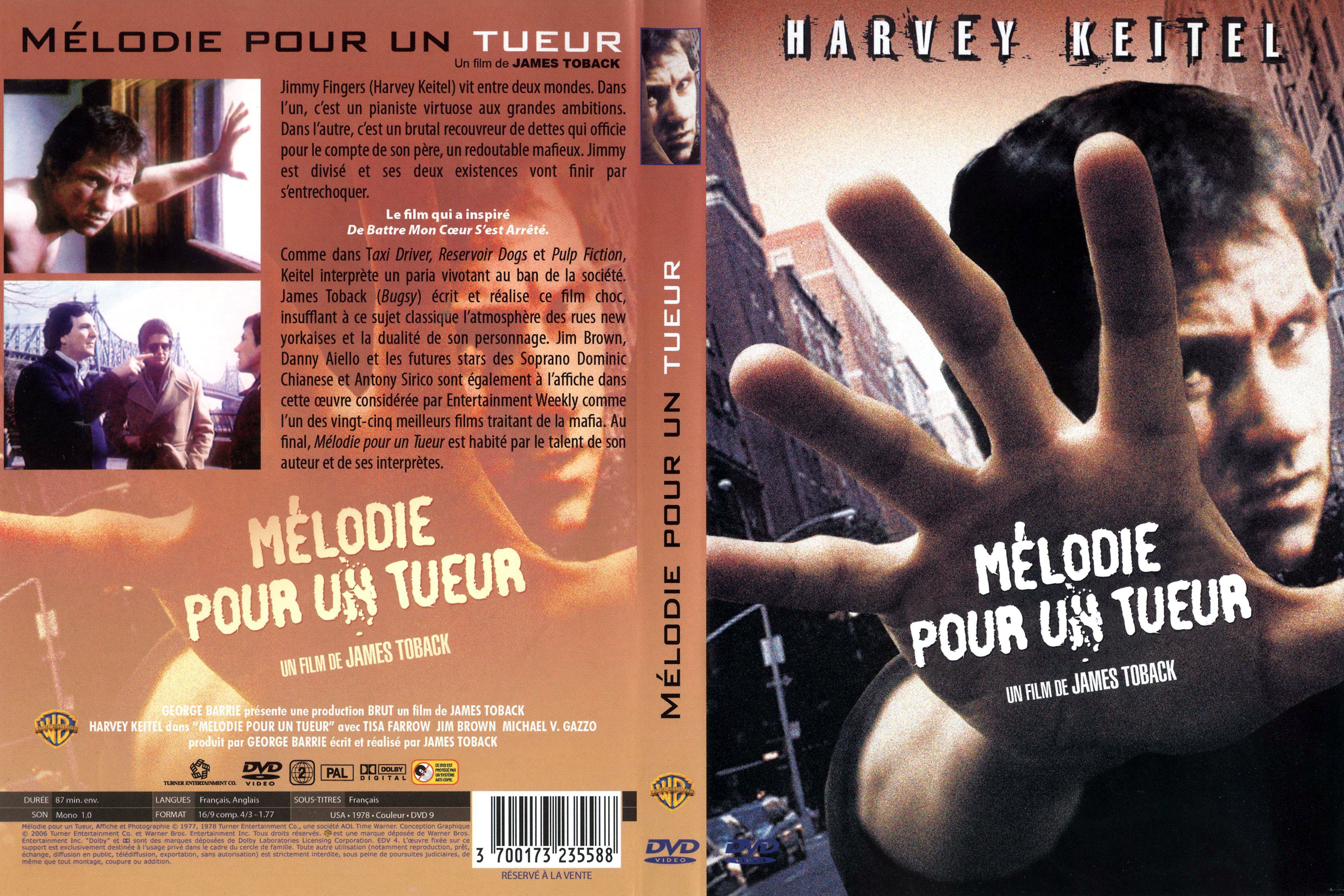 Jaquette DVD Mlodie pour un tueur