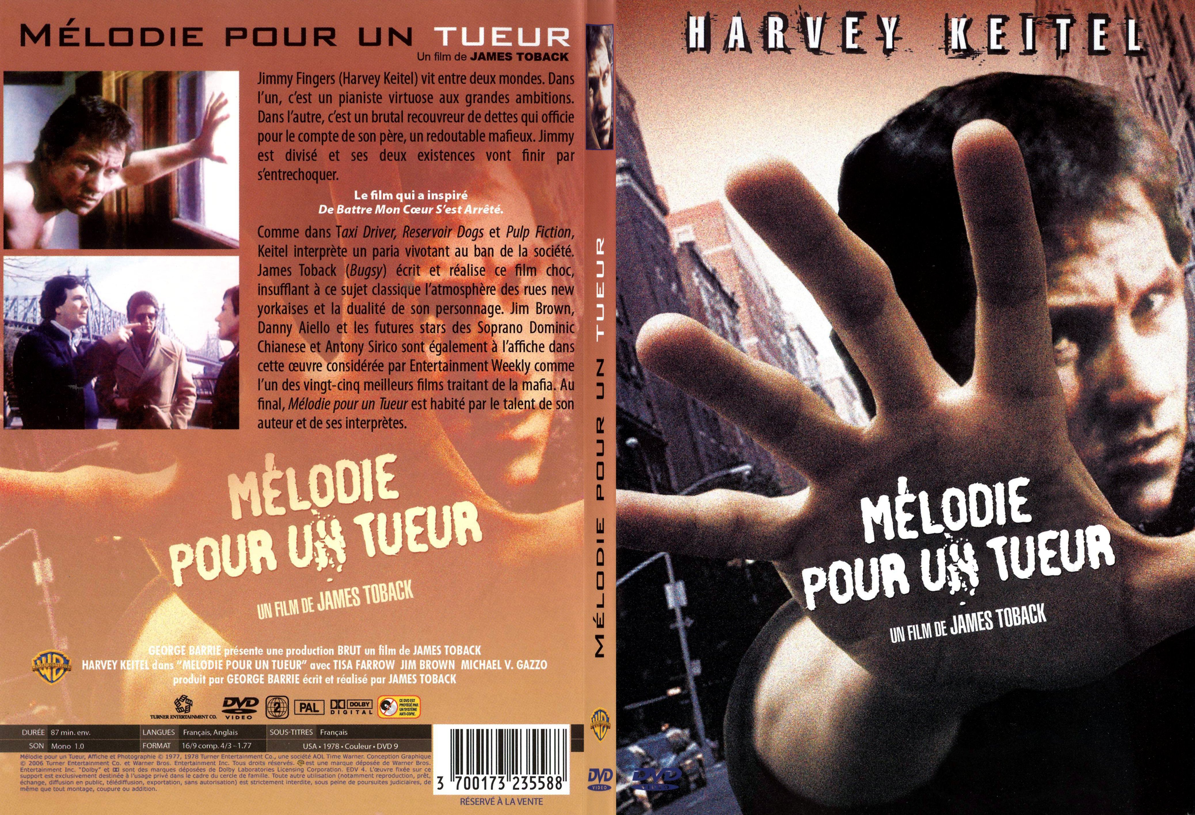 Jaquette DVD Melodie pour un tueur - SLIM