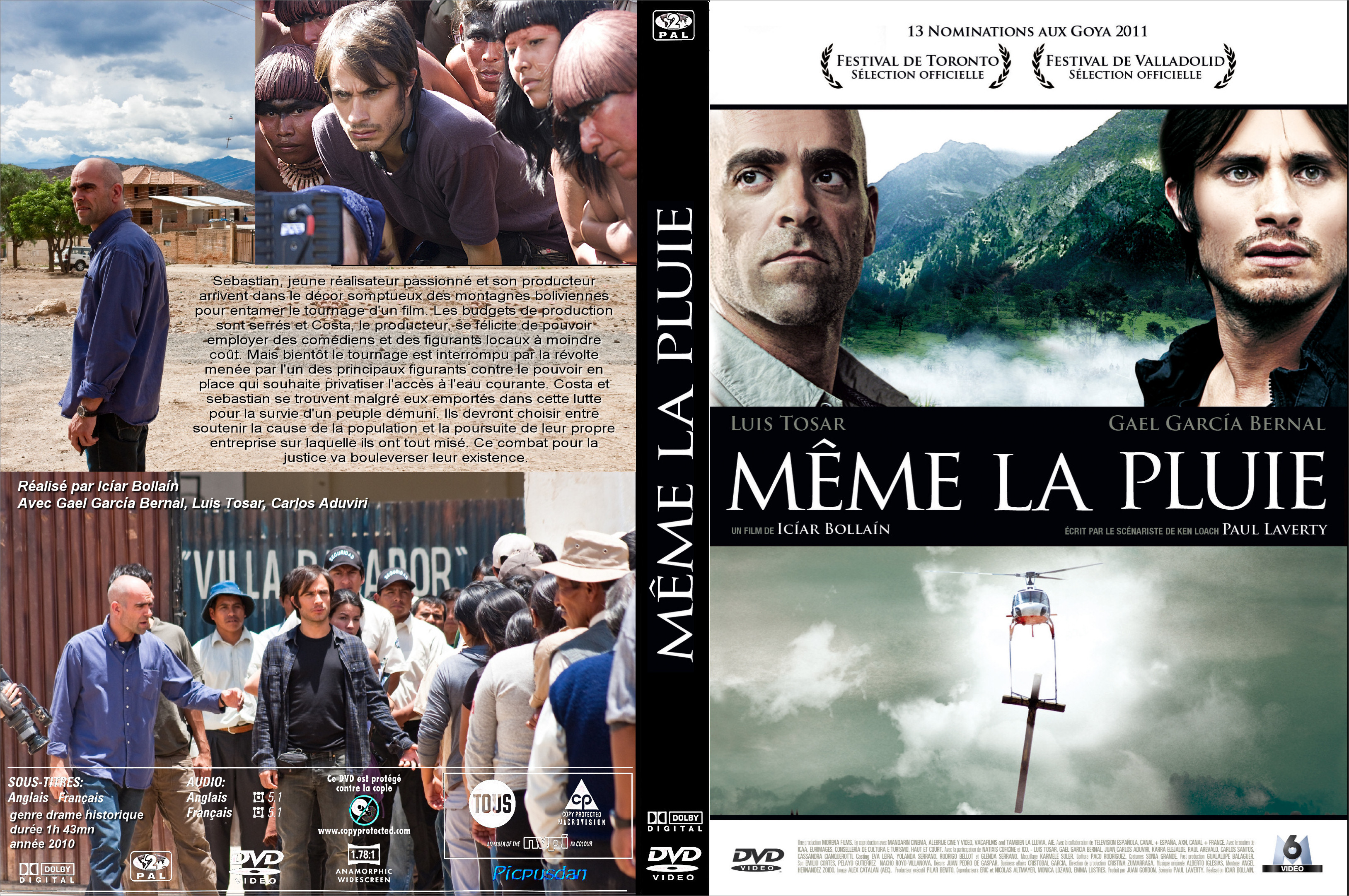 Jaquette DVD Meme la pluie custom