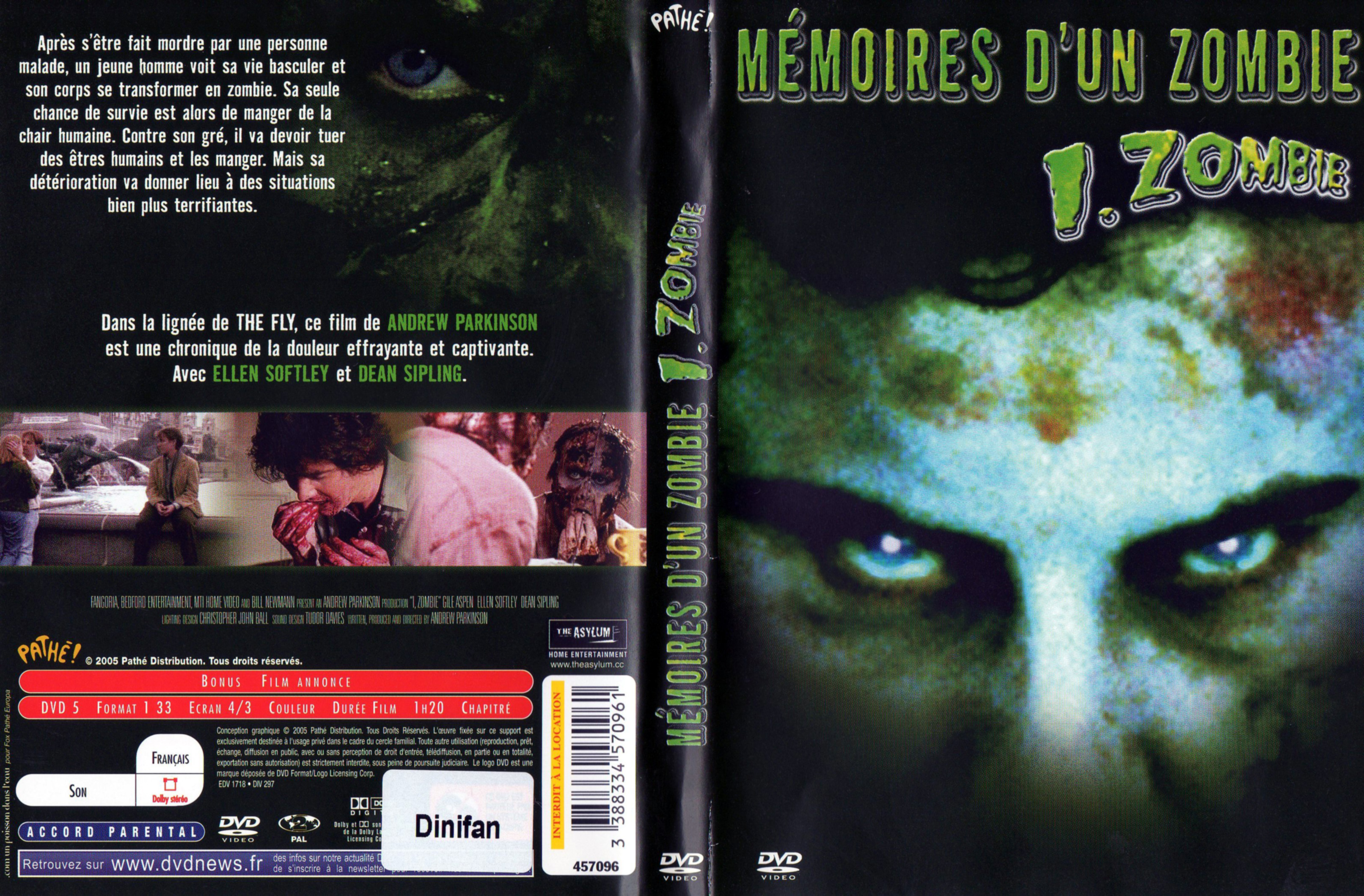 Jaquette DVD Mmoires d