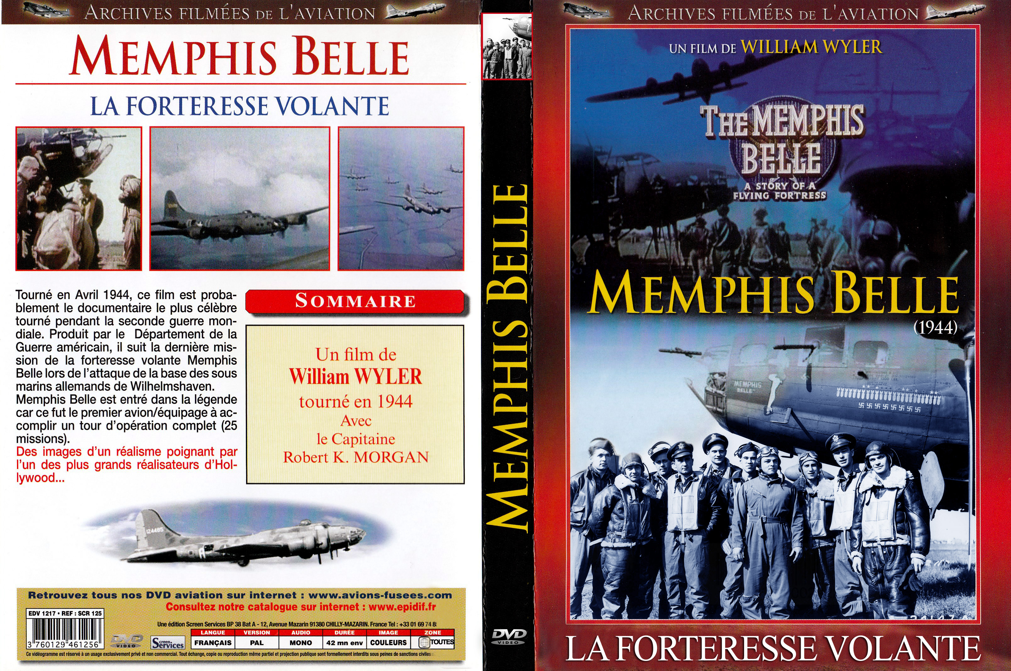 Jaquette DVD Memphis Belle (Documentaire)