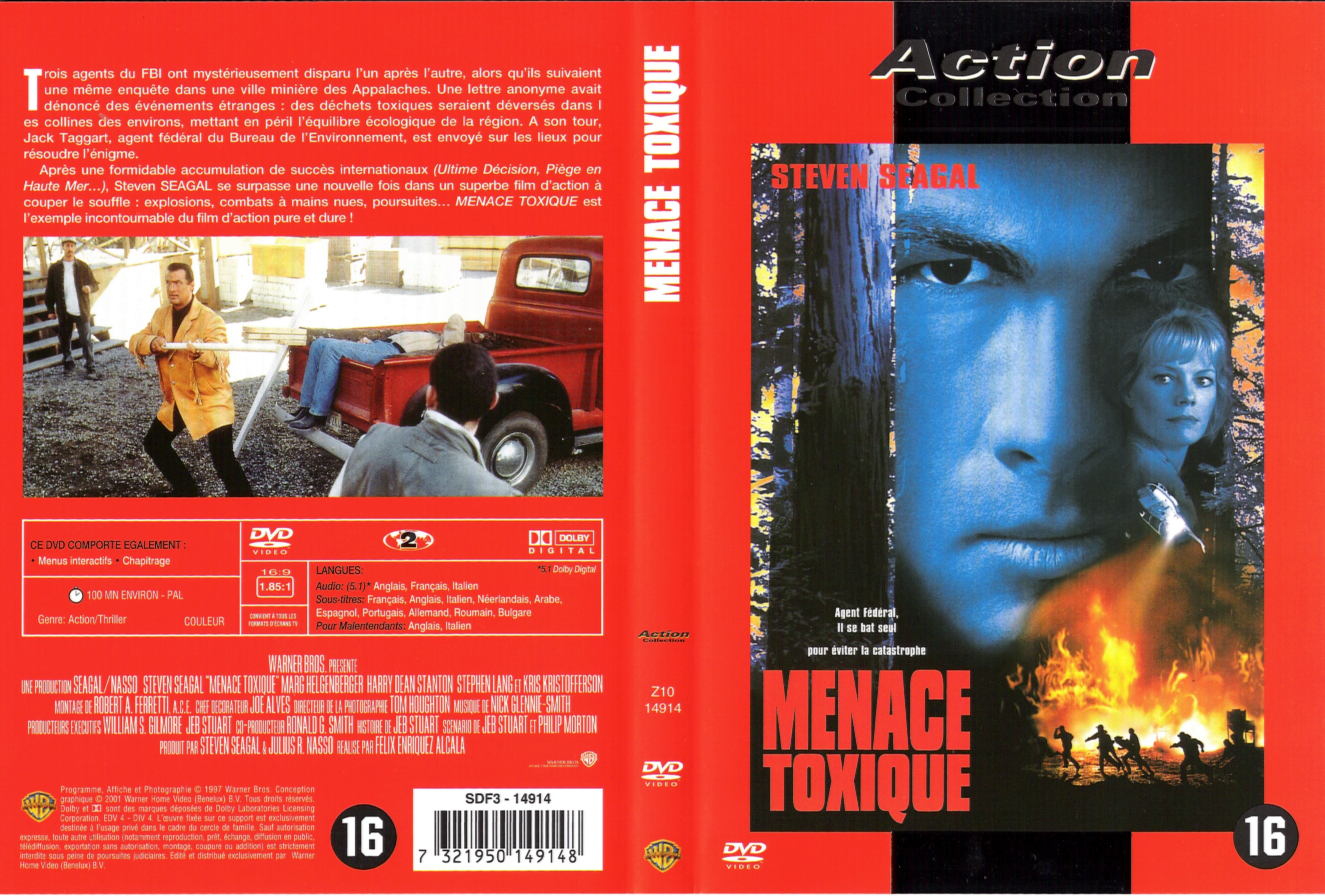 Jaquette DVD Menace toxique