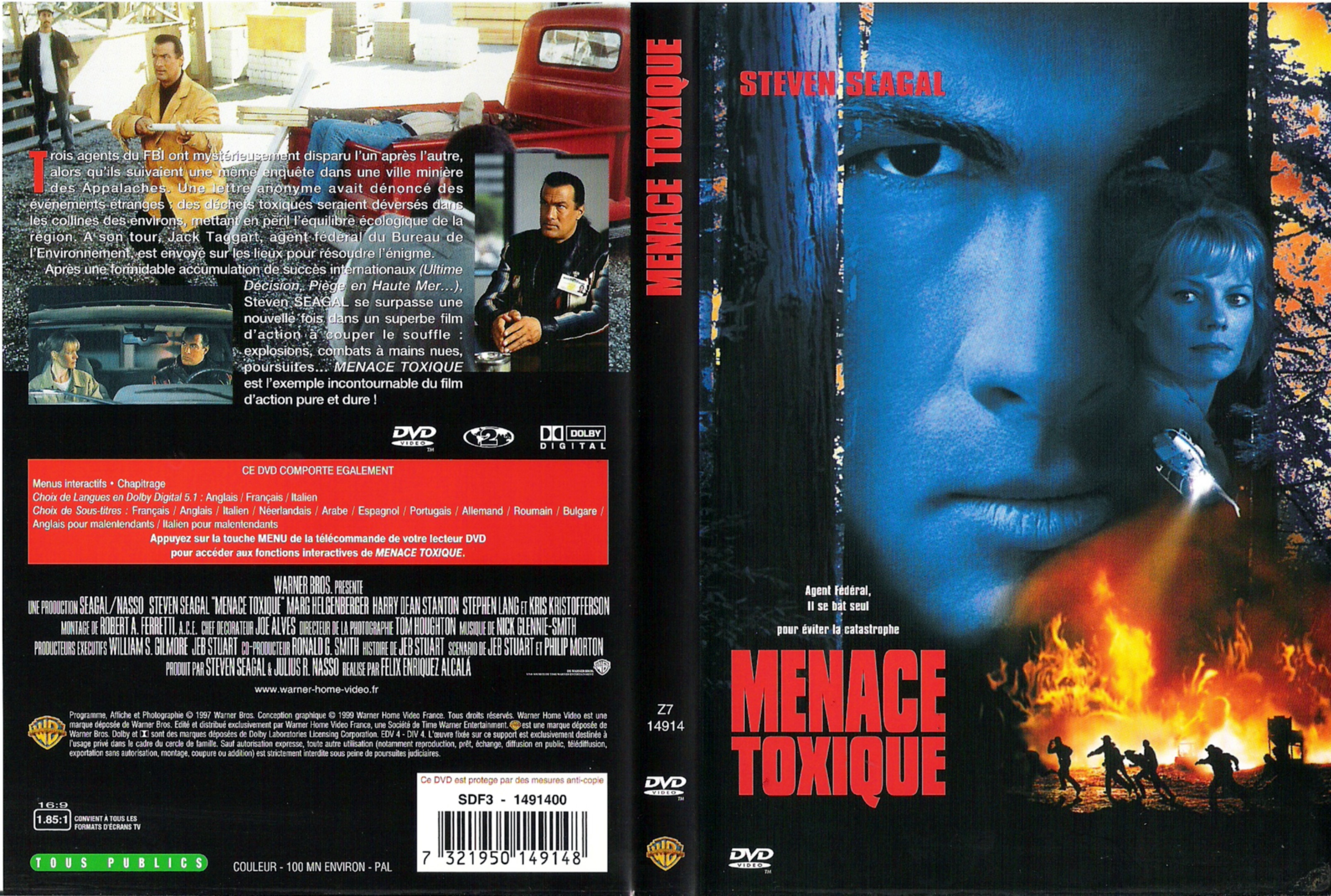 Jaquette DVD Menace toxique v2