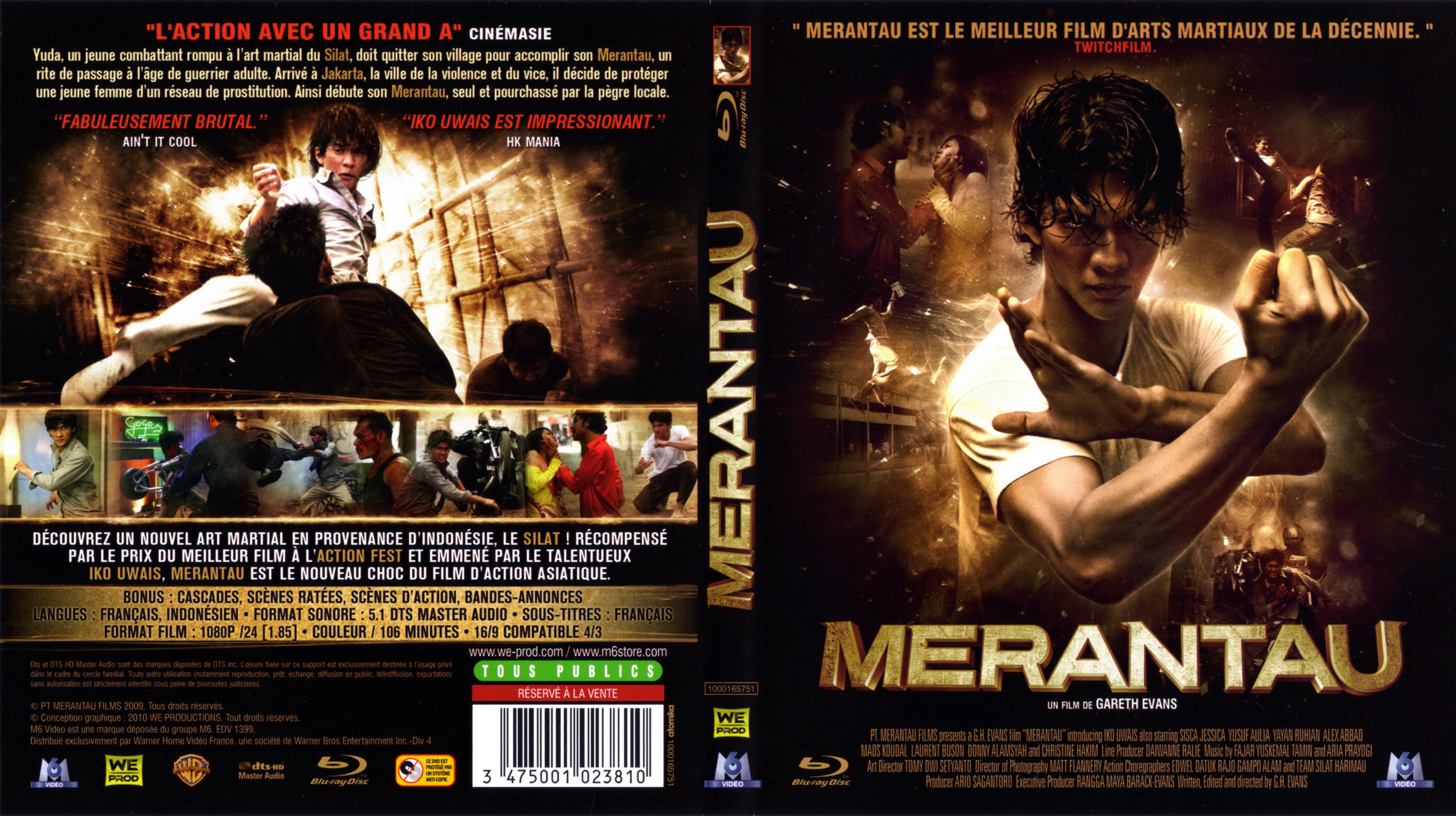 Jaquette DVD Merantau (BLU-RAY)