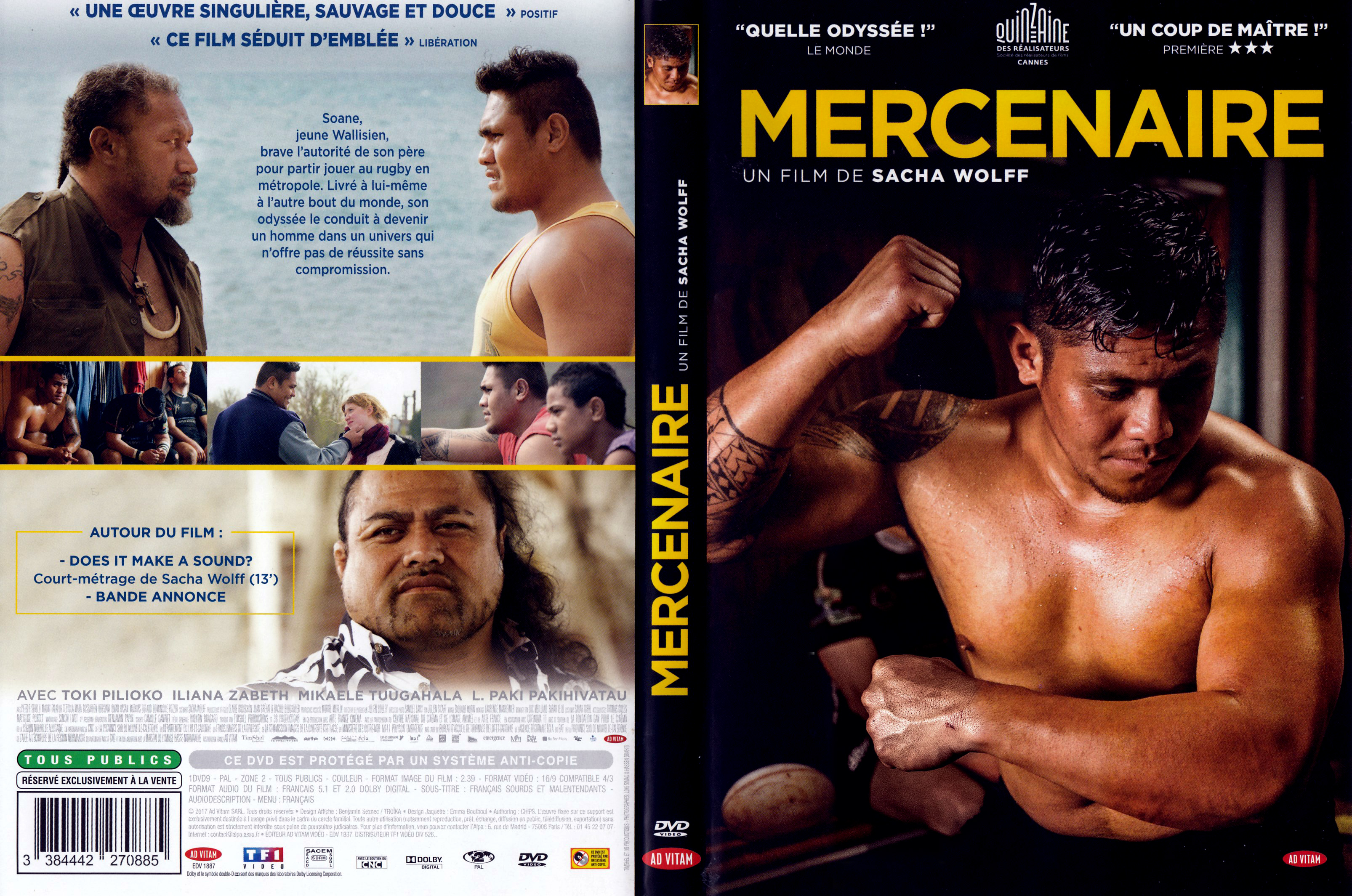 Jaquette DVD Mercenaire