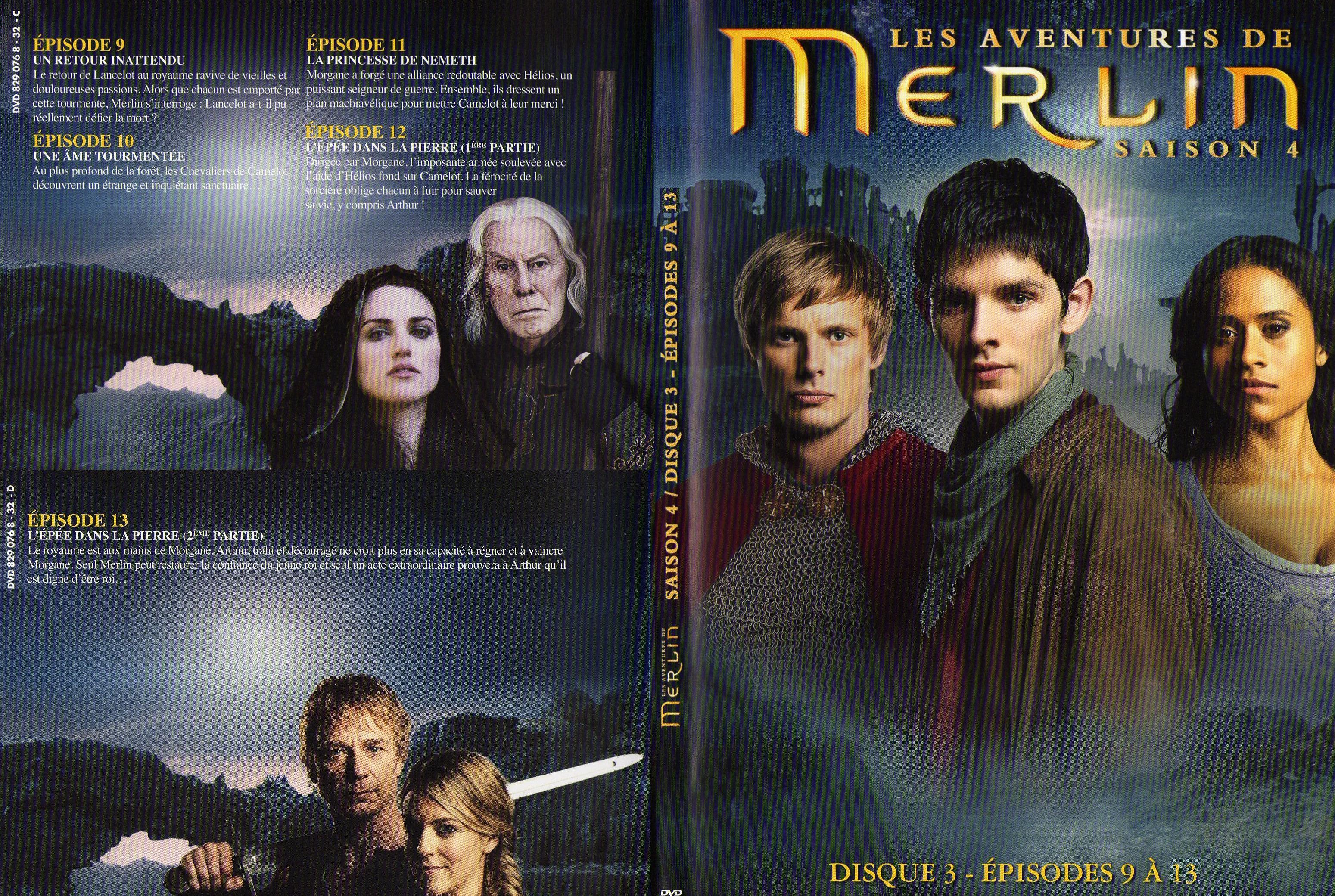 Jaquette DVD Merlin Saison 4 DVD 2