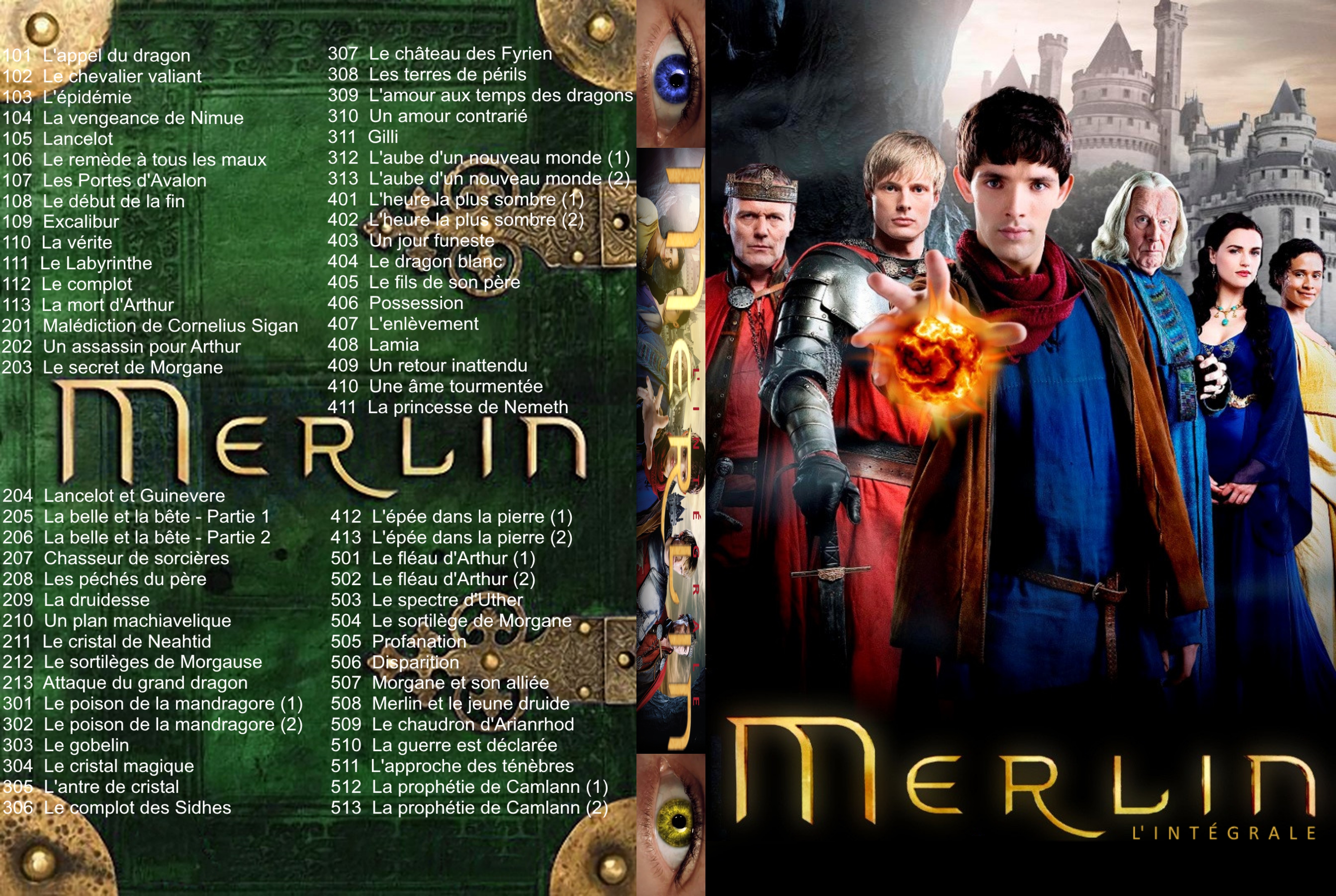 Jaquette DVD Merlin l