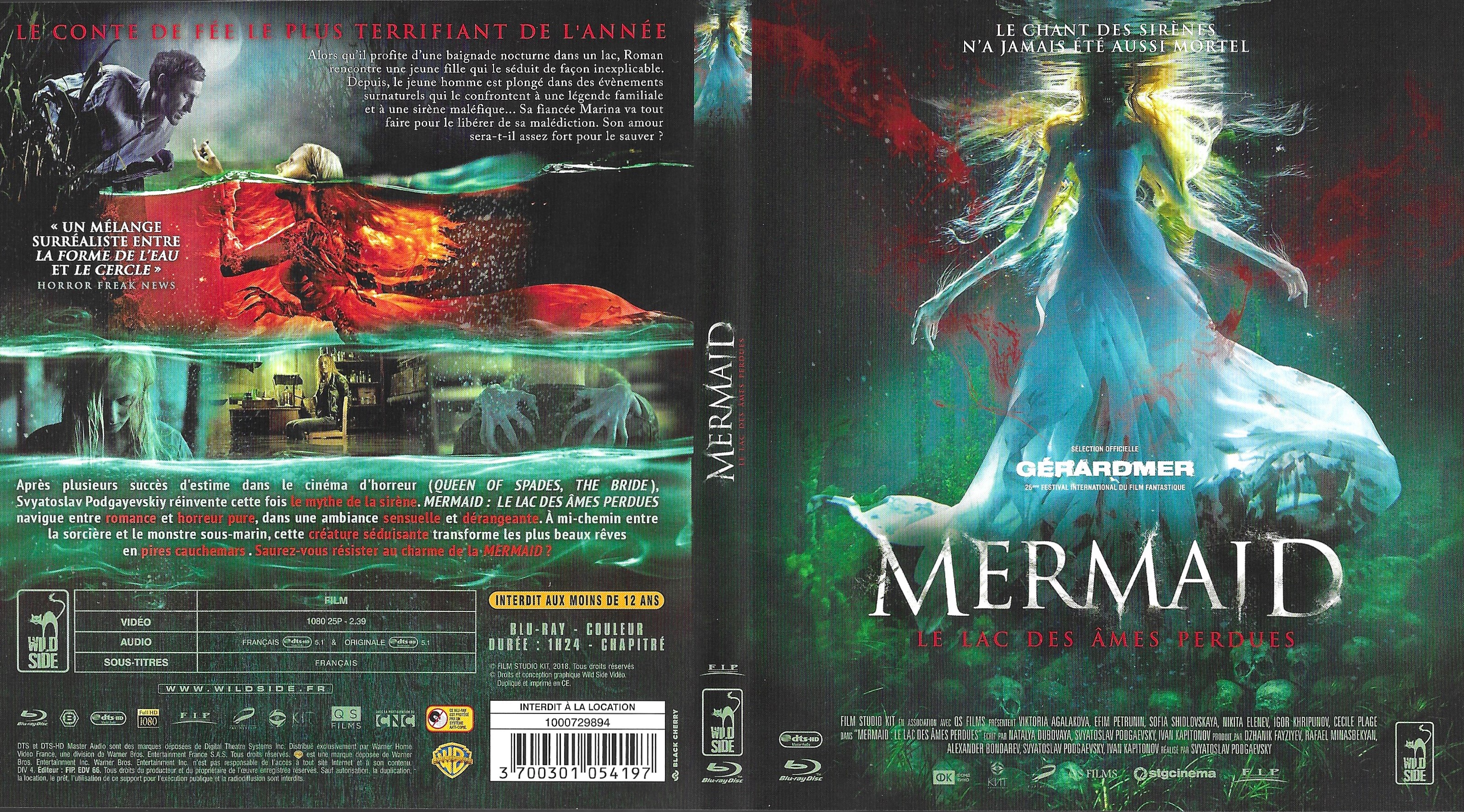 Jaquette DVD Mermaid (BLU-RAY)