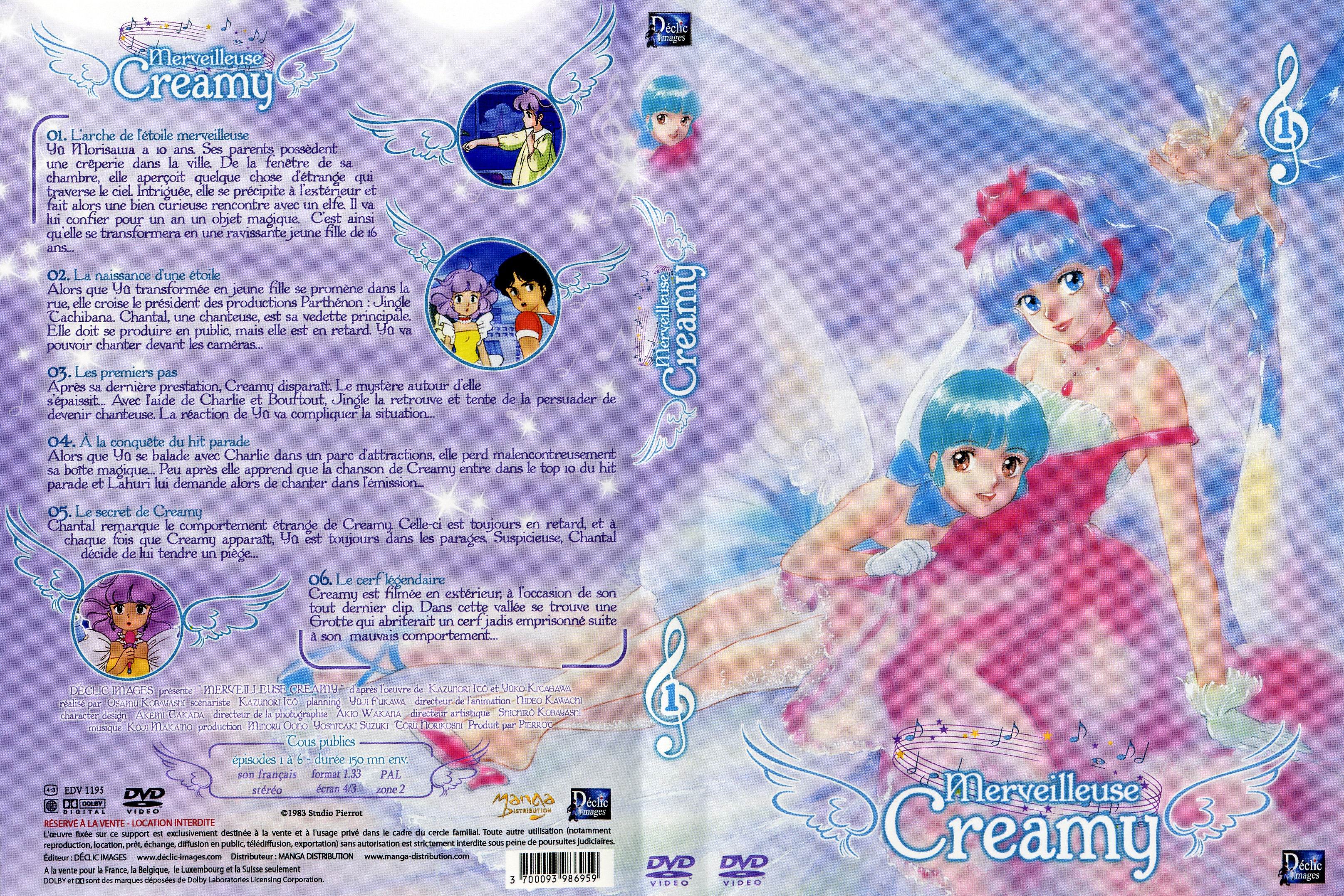 Jaquette DVD Merveilleuse Creamy vol 01