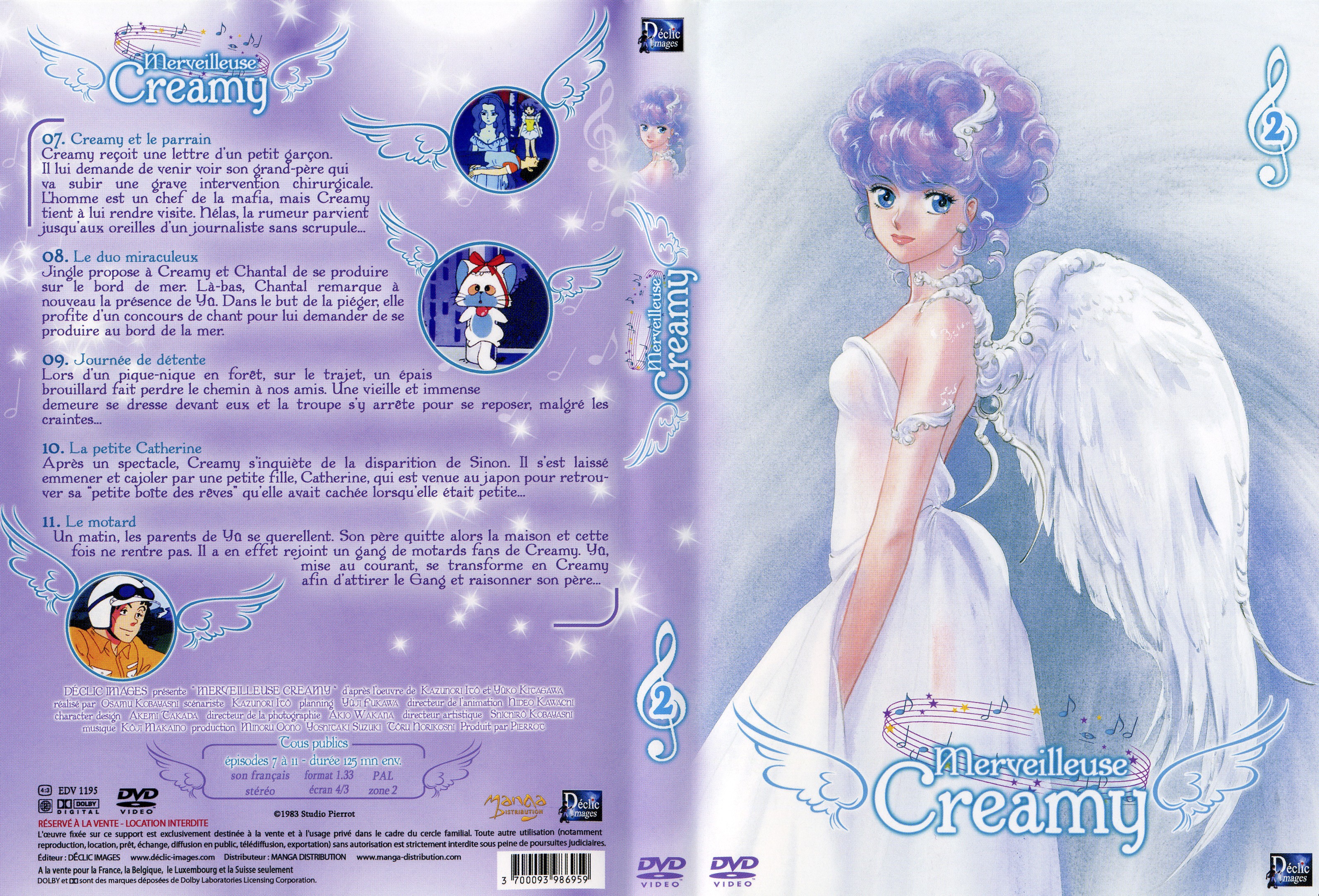 Jaquette DVD Merveilleuse Creamy vol 02