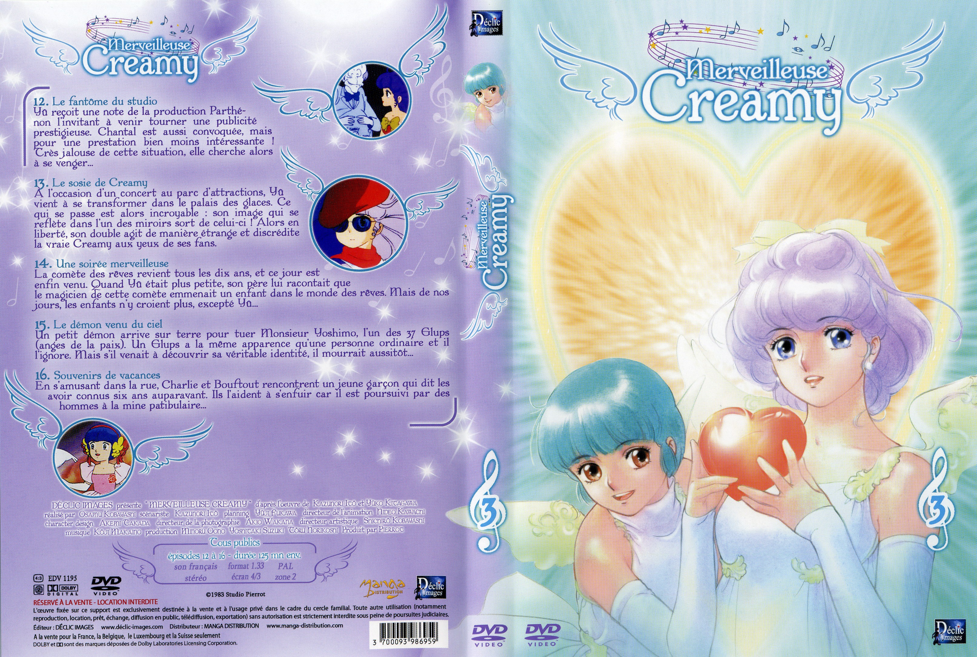 Jaquette DVD Merveilleuse Creamy vol 03