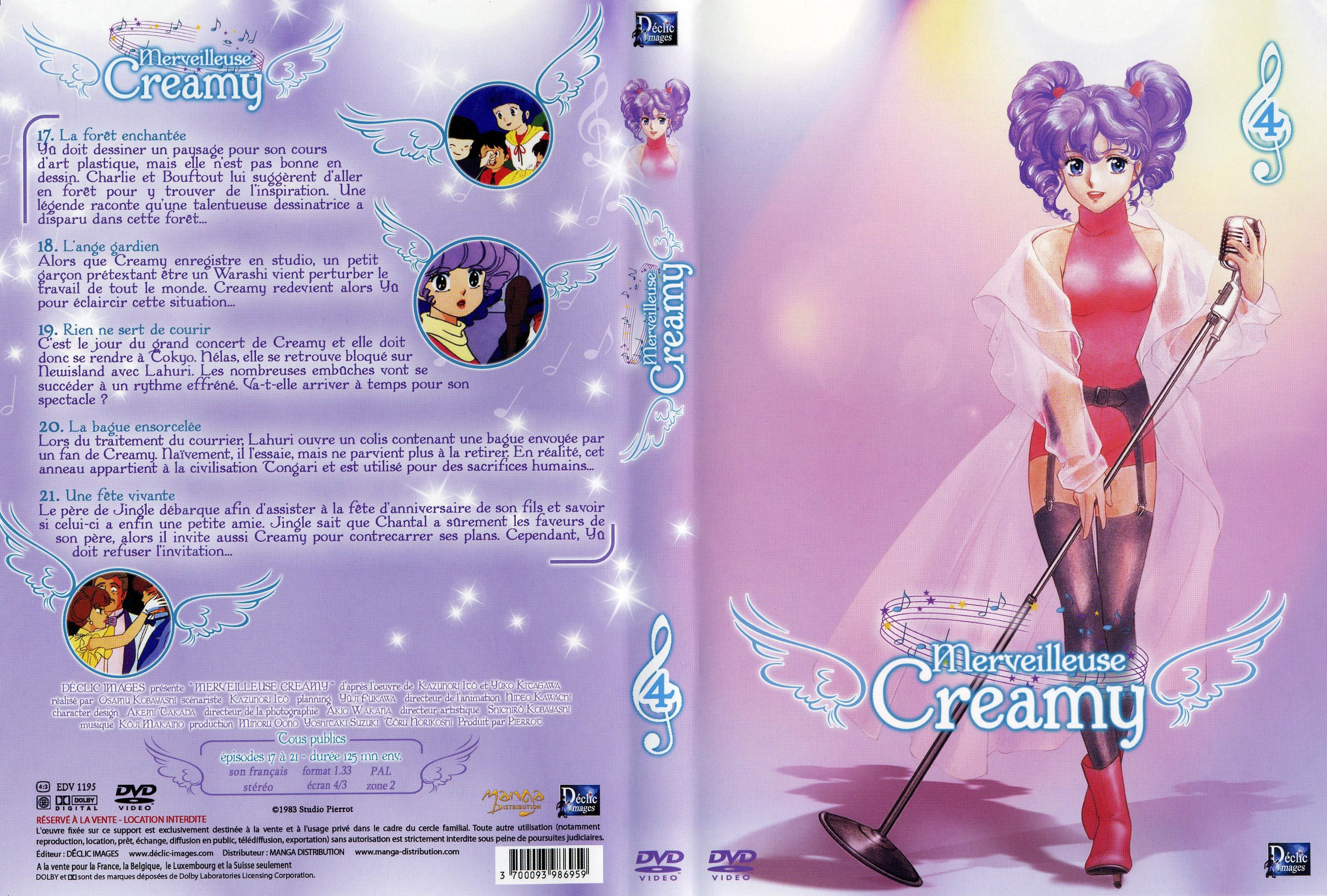 Jaquette DVD Merveilleuse Creamy vol 04