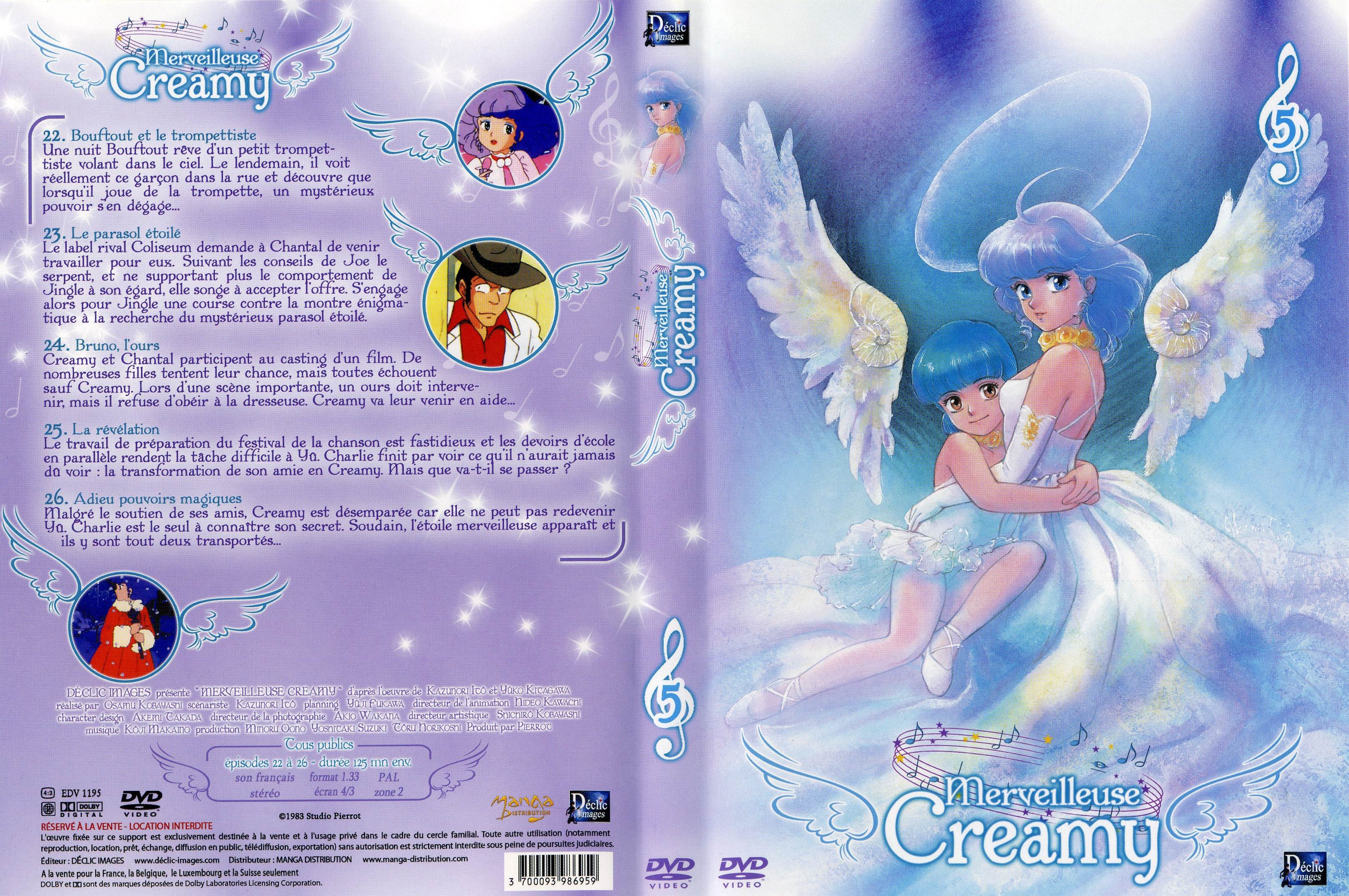 Jaquette DVD Merveilleuse Creamy vol 05