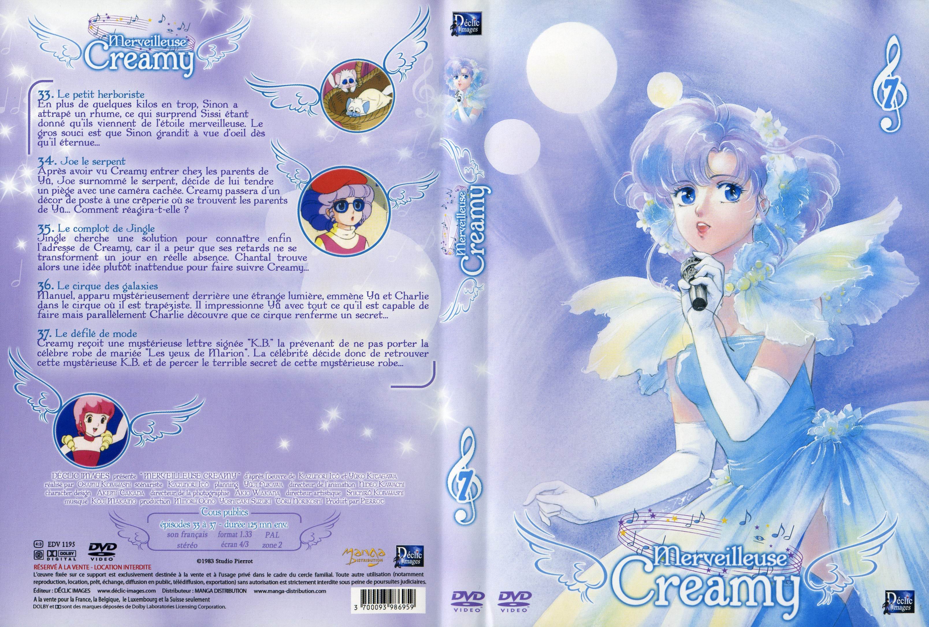 Jaquette DVD Merveilleuse Creamy vol 07