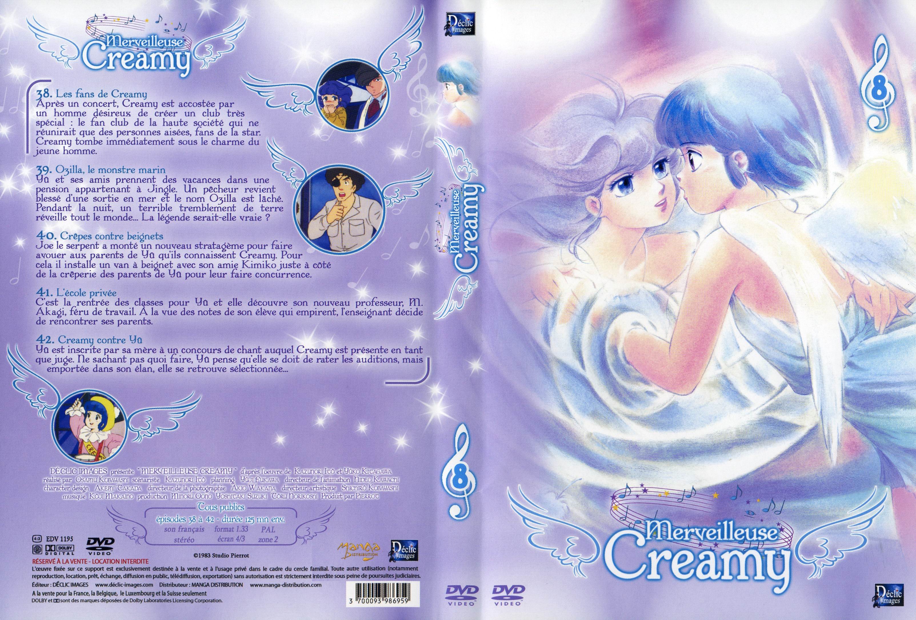 Jaquette DVD Merveilleuse Creamy vol 08