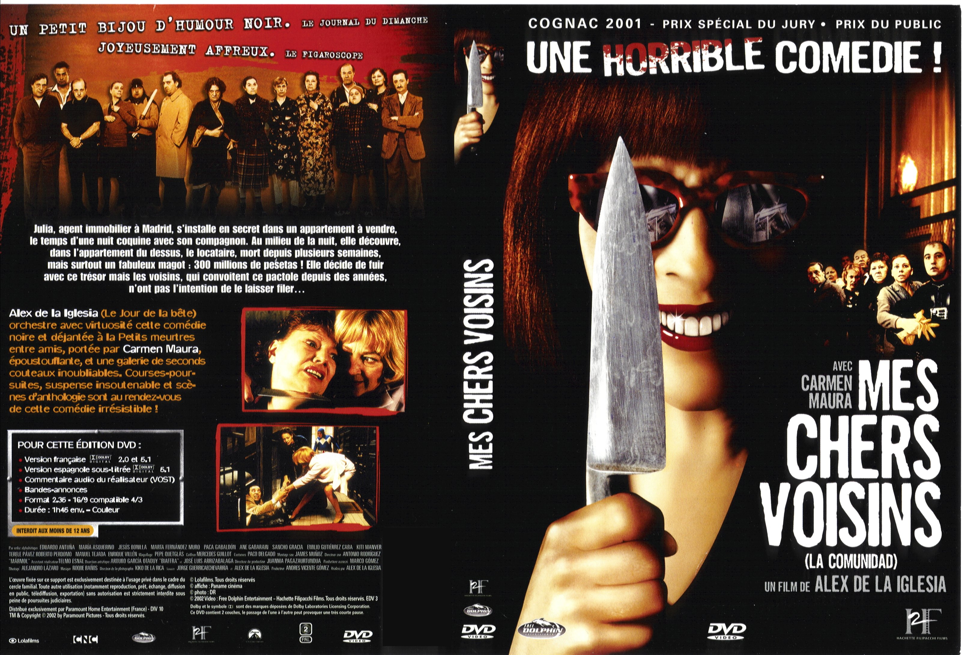 Jaquette DVD Mes chers voisins