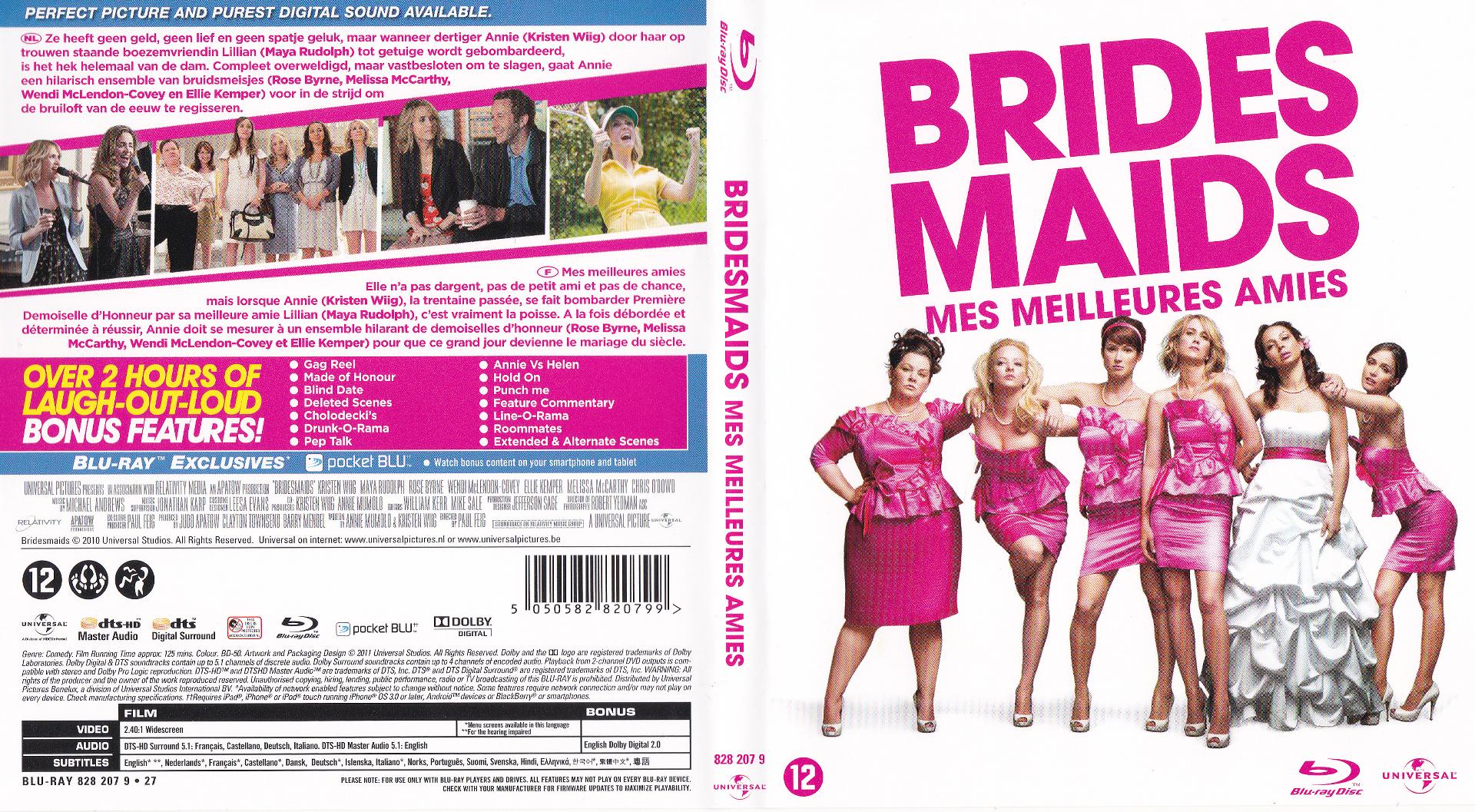 Jaquette DVD Mes meilleures amies (BLU-RAY)