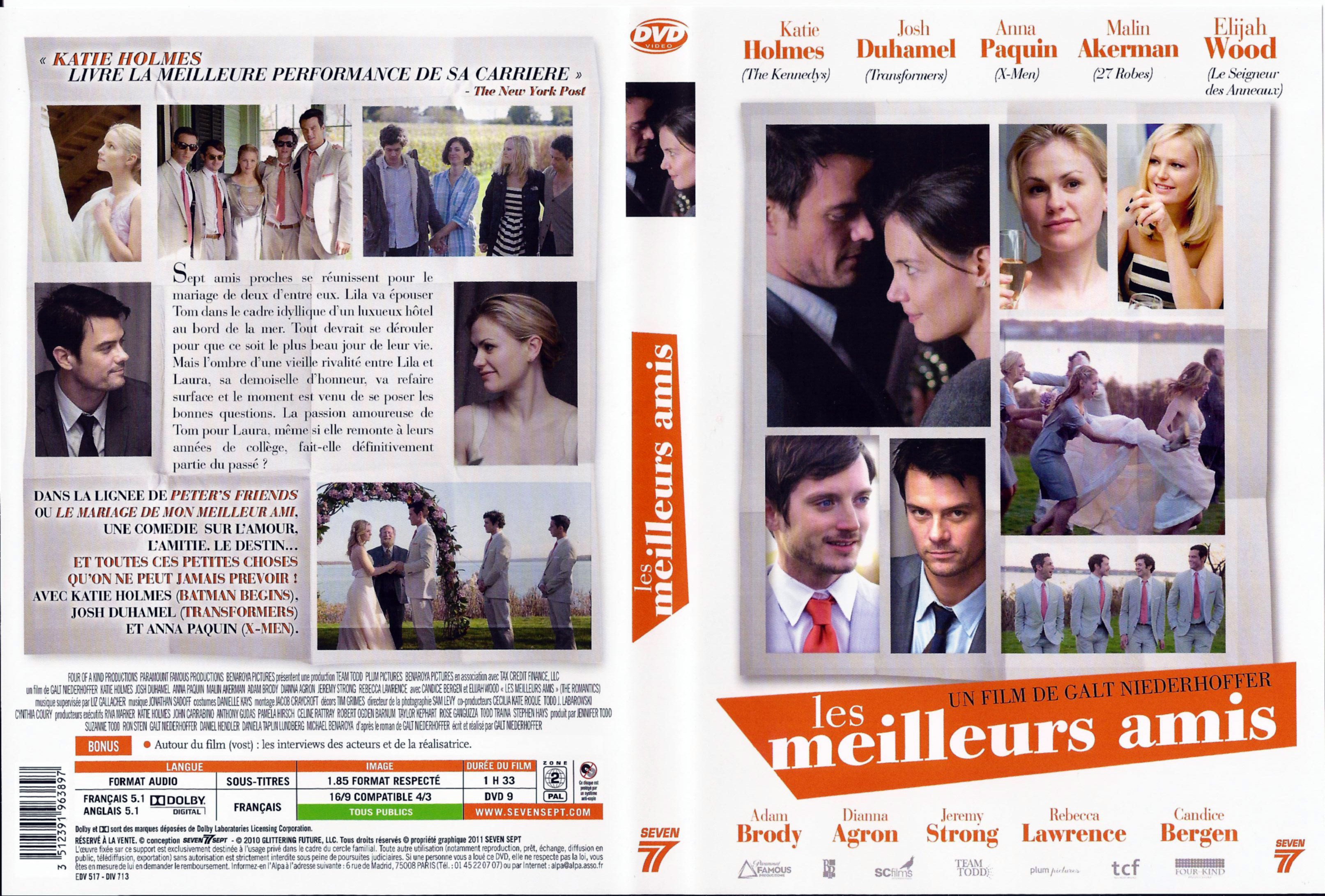 Jaquette DVD Mes meilleures amis