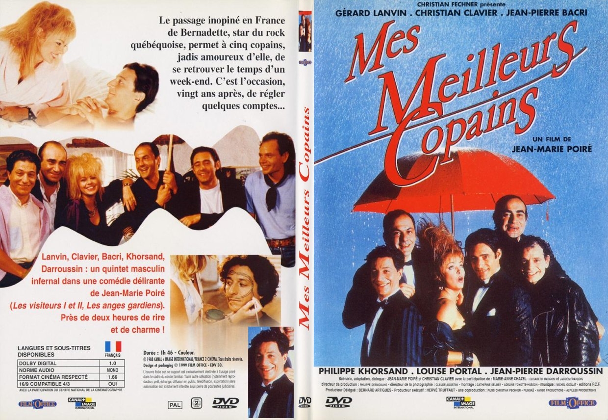 Jaquette DVD Mes meilleurs copains - SLIM