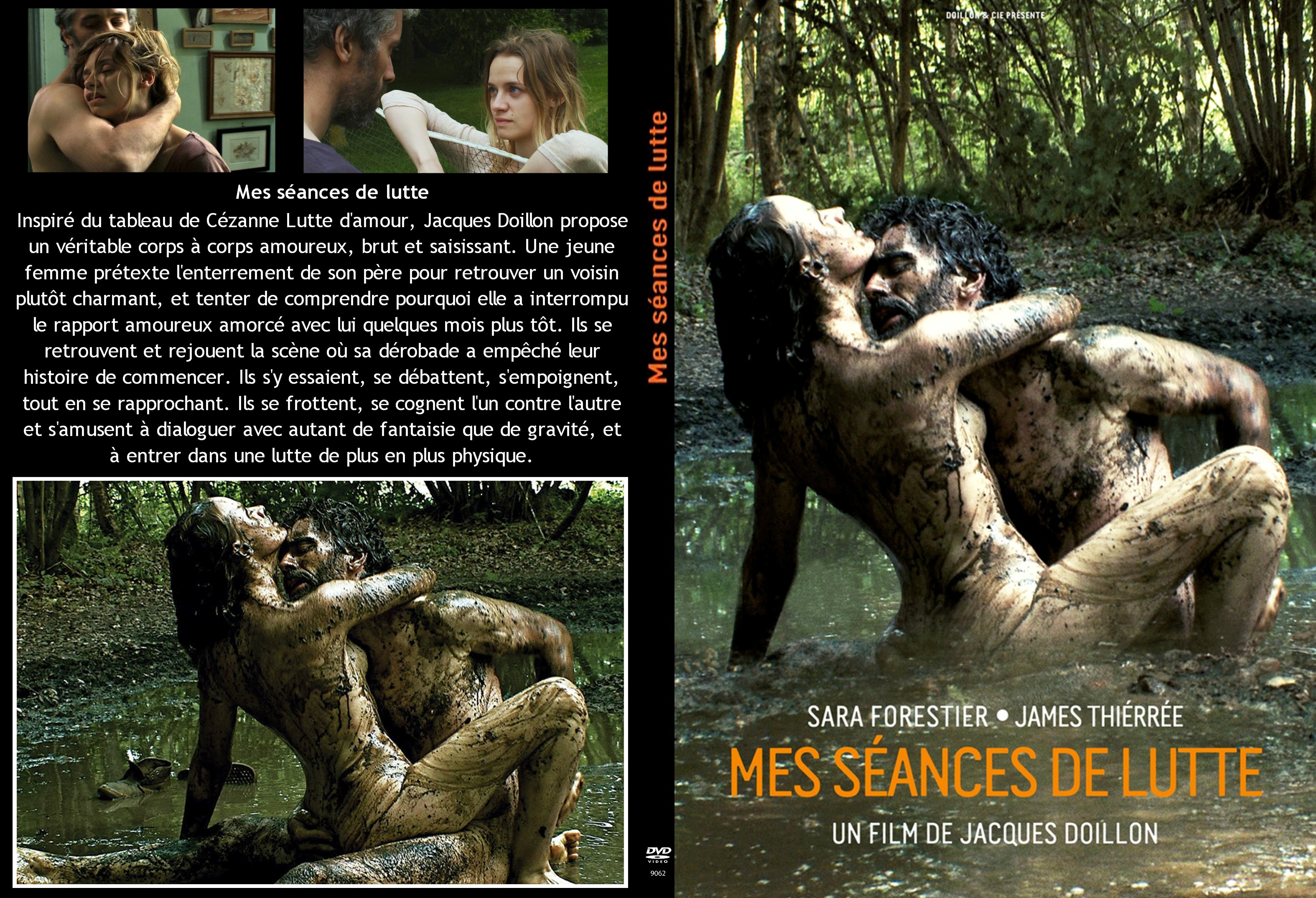 Jaquette DVD Mes sances de lutte custom - SLIM