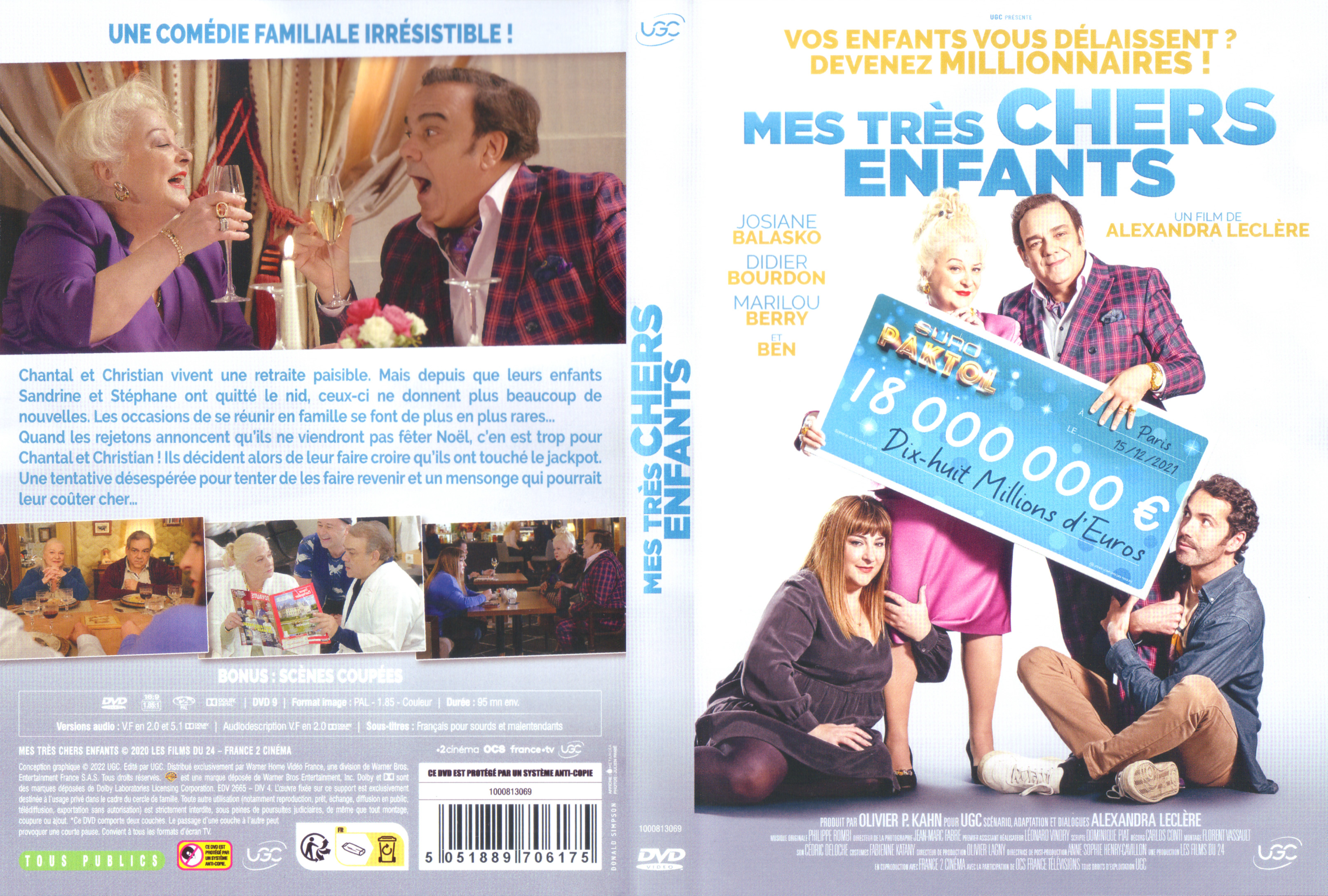 Jaquette DVD Mes trs chers enfants