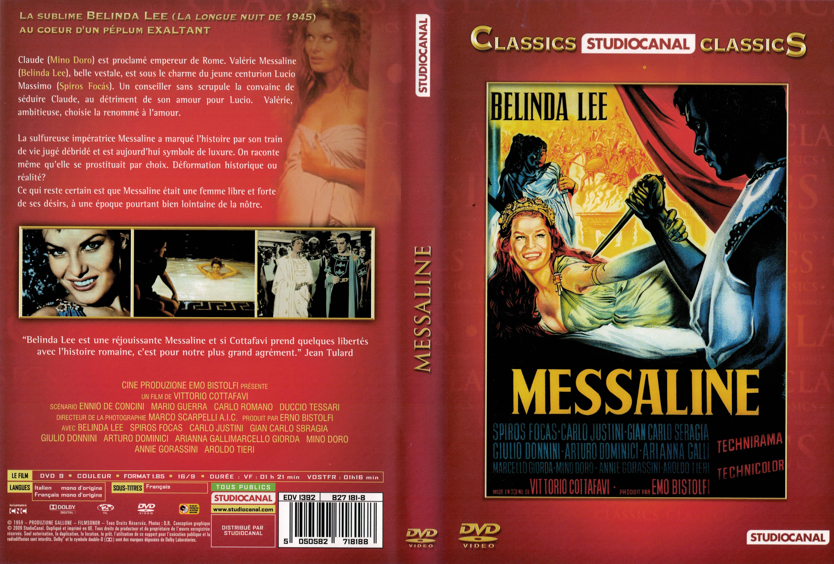 Jaquette DVD Messaline v2