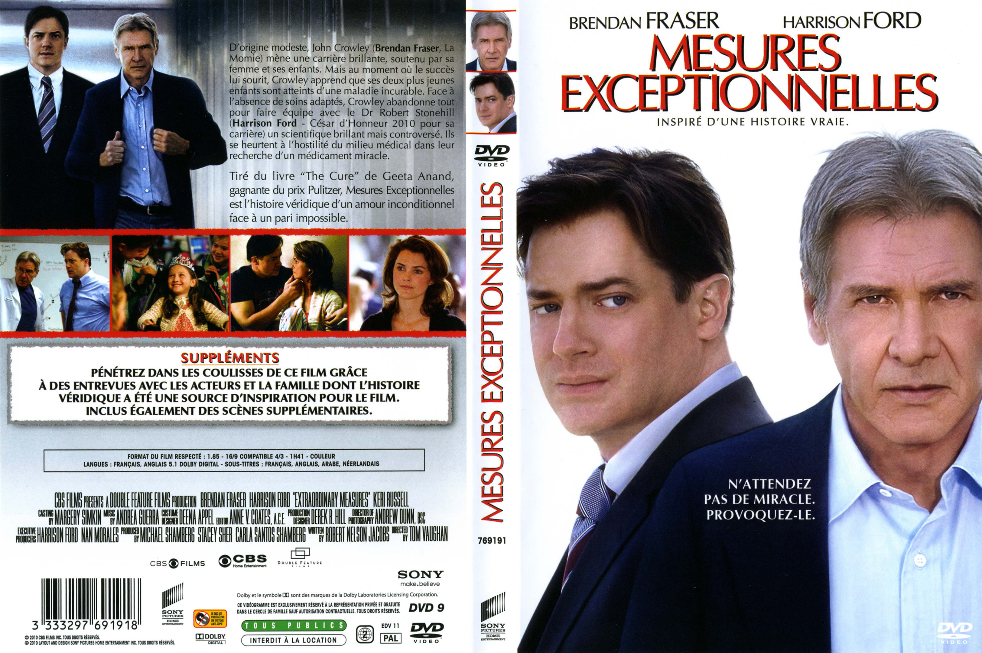 Jaquette DVD Mesures exceptionnelles