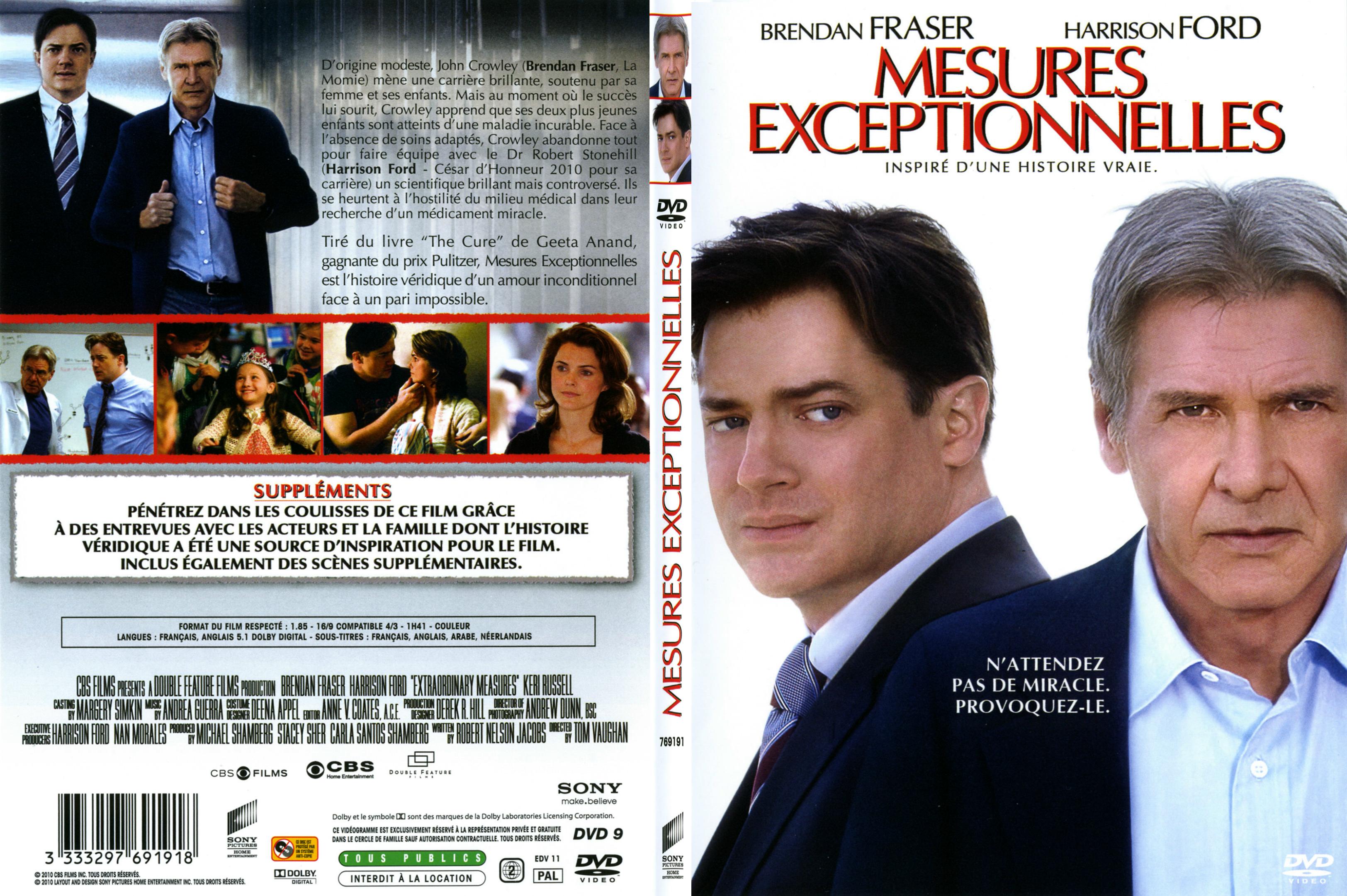 Jaquette DVD Mesures exceptionnelles - SLIM