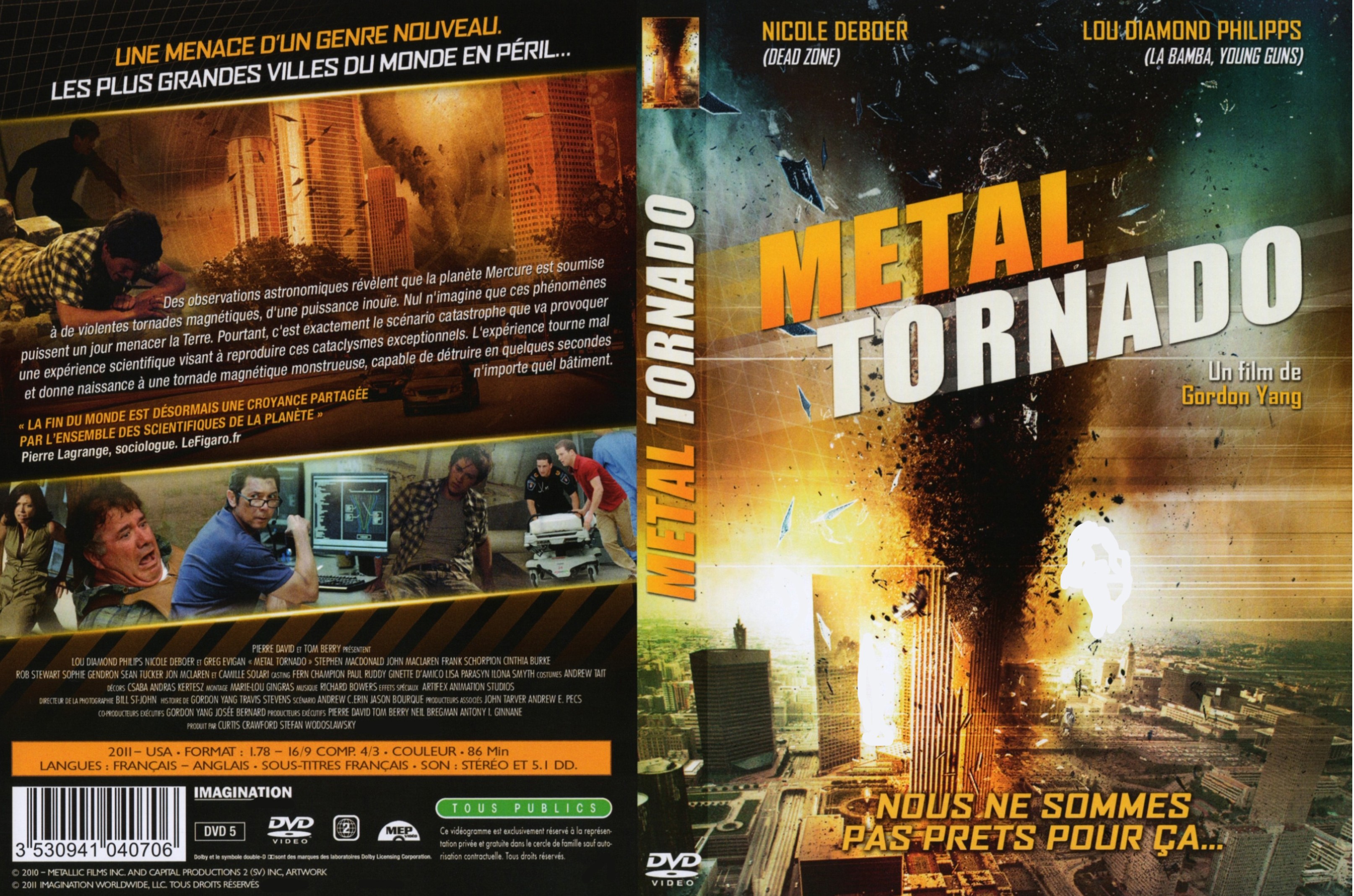 Jaquette DVD Metal Tornado