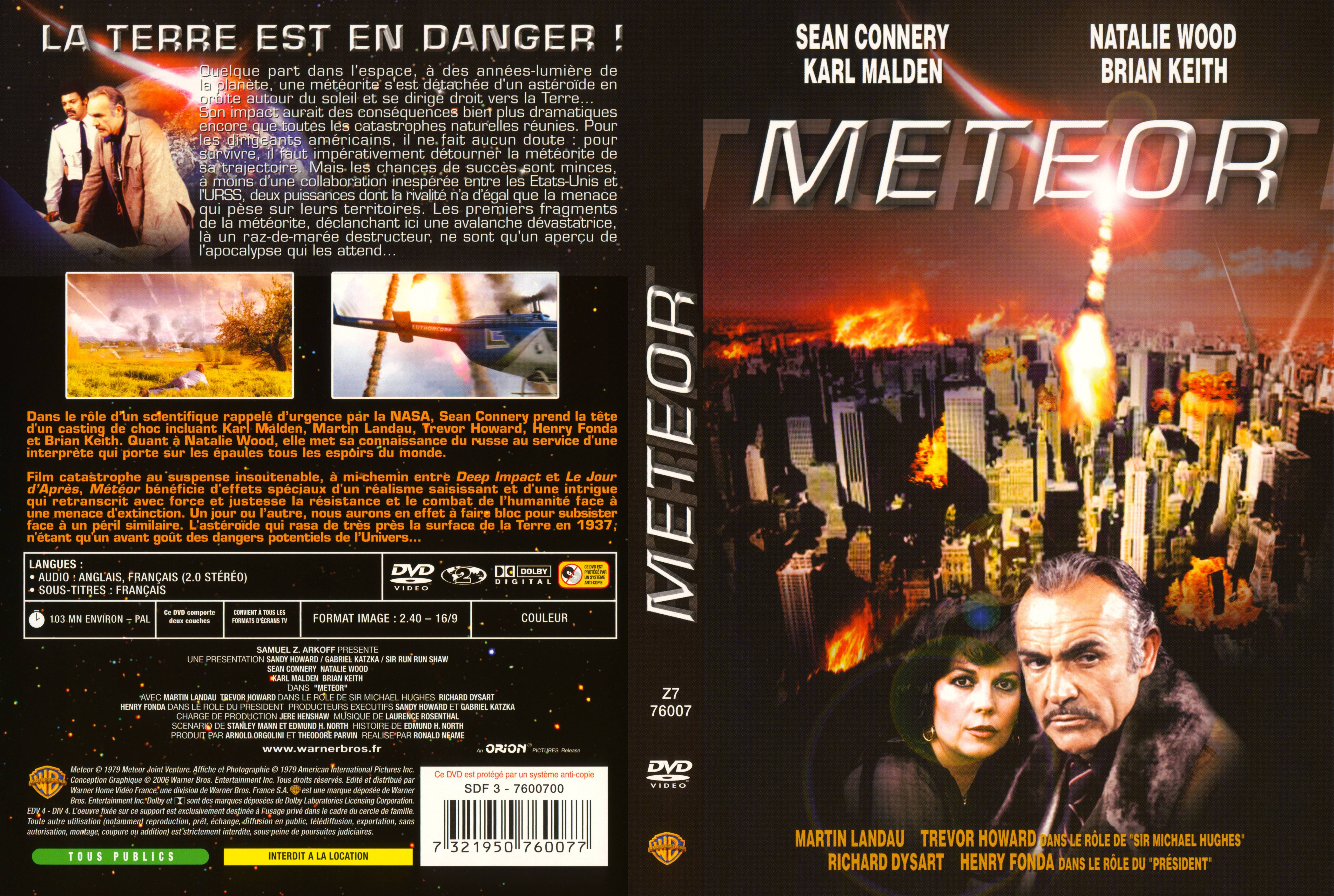 Jaquette DVD Meteor