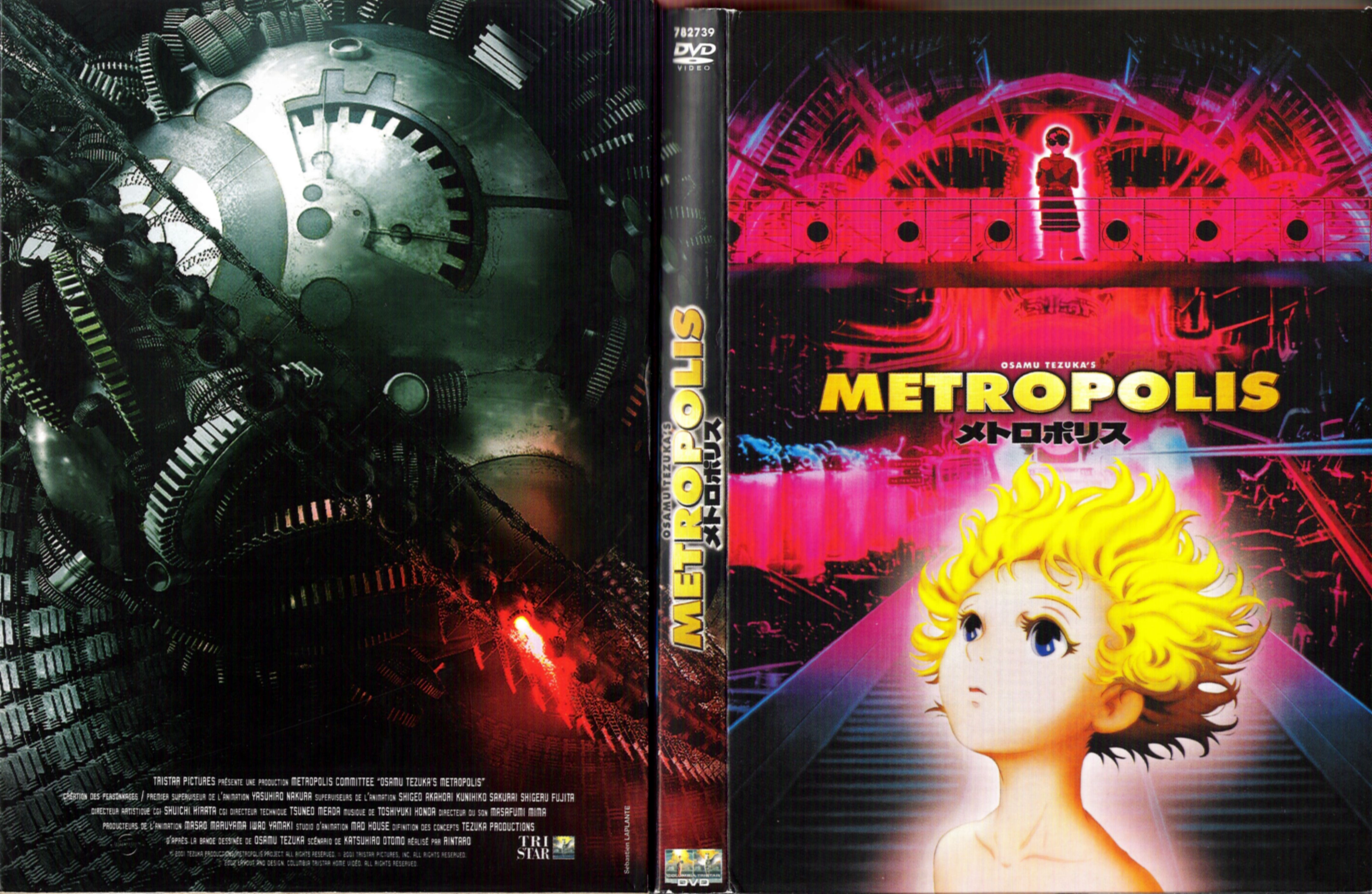 Jaquette DVD Metropolis v2