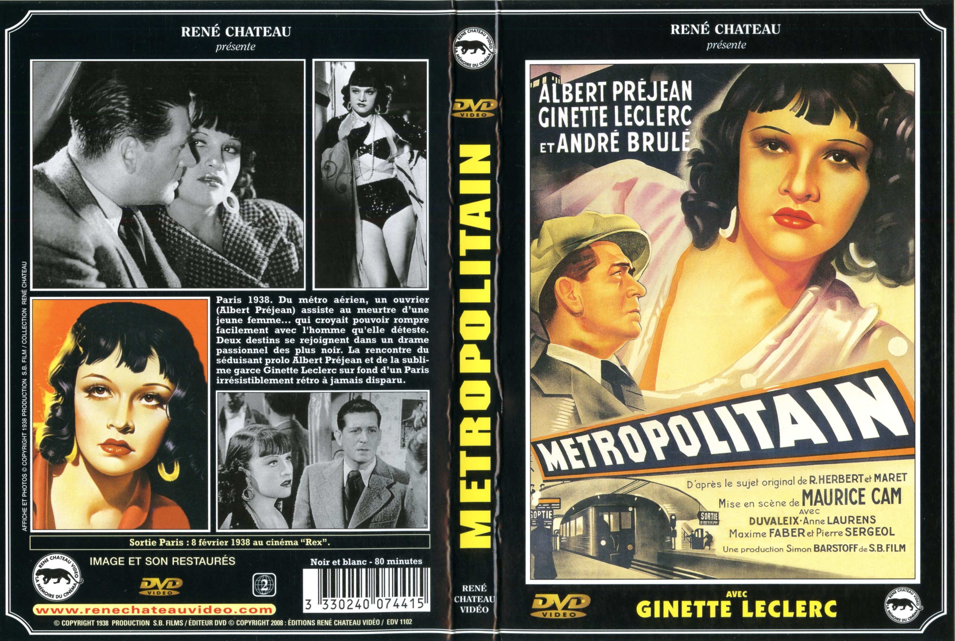 Jaquette DVD Metropolitain