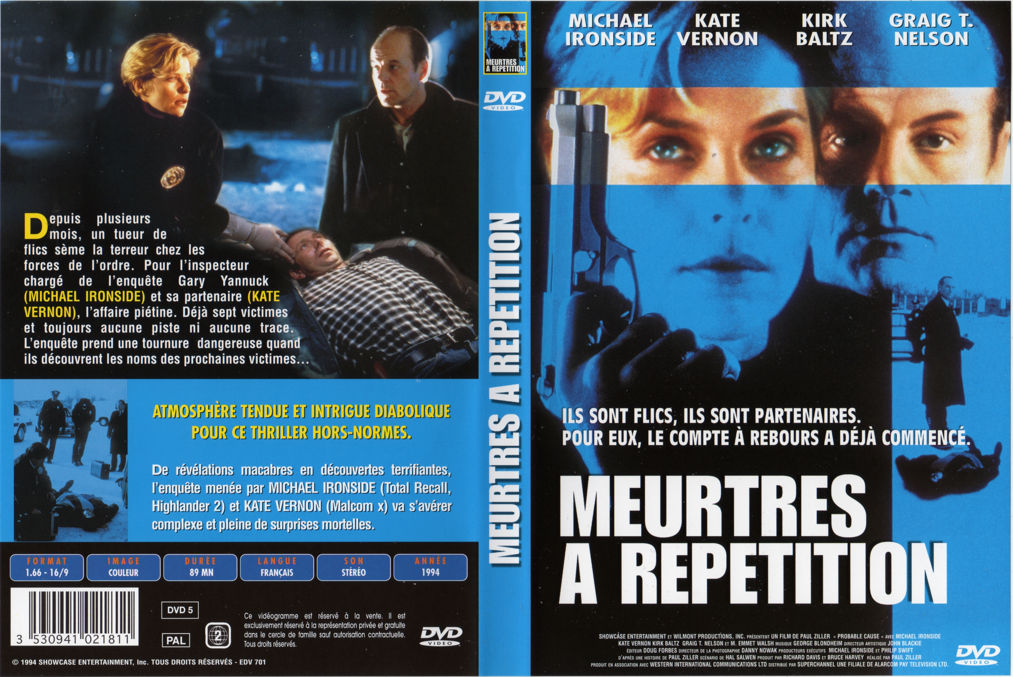 Jaquette DVD Meurtres  repetition